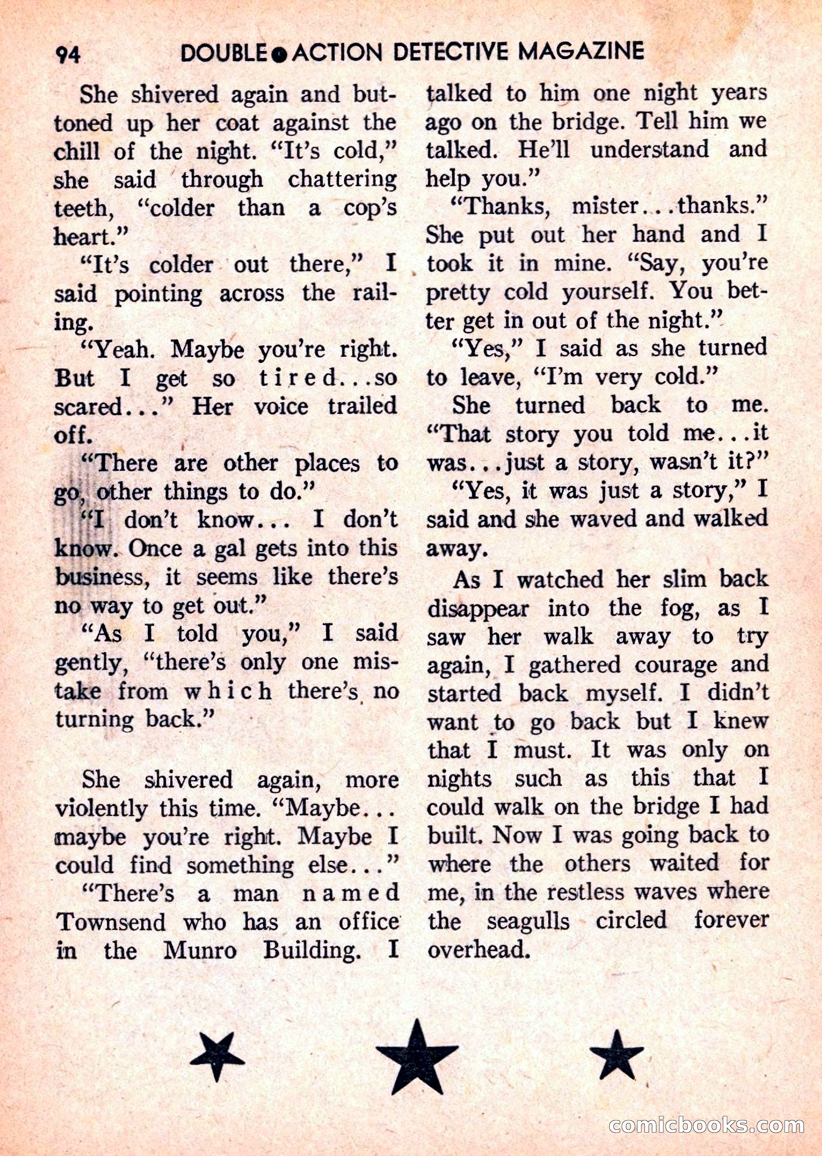 Double Action Detective Magazine, September 1959 — page 94 of 132