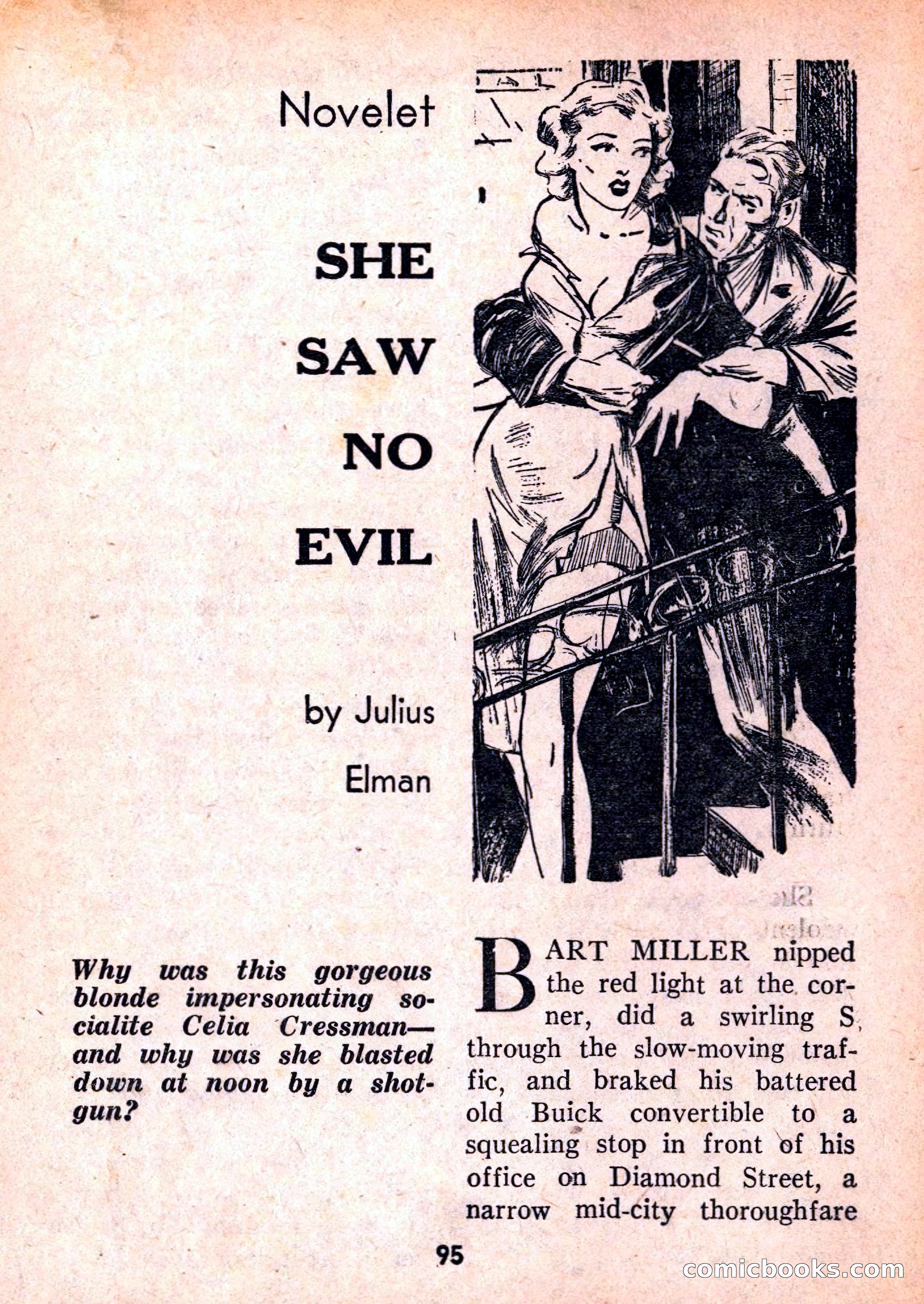 Double Action Detective Magazine, September 1959 — page 95 of 132