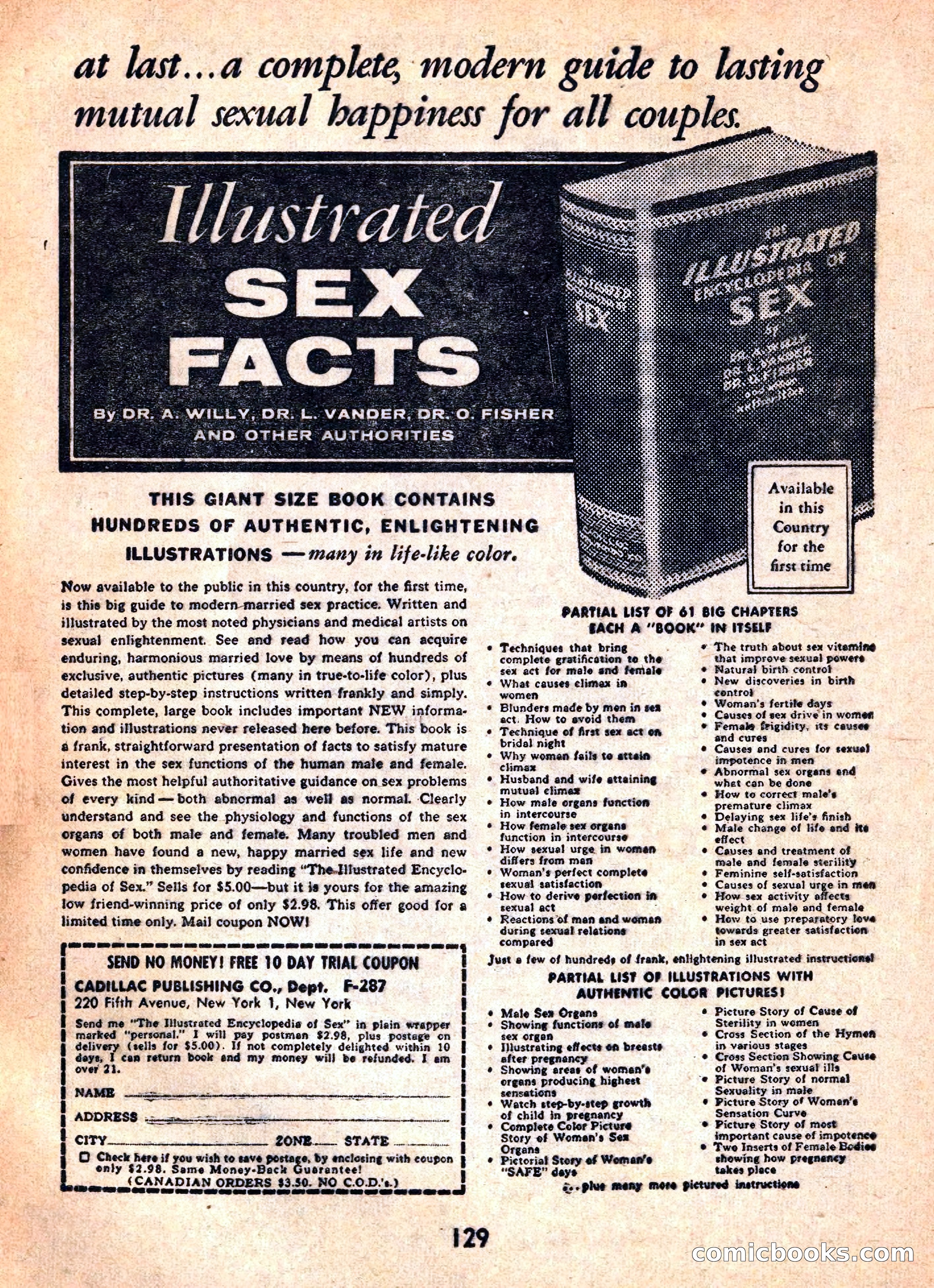 Double Action Detective Magazine, September 1959 — page 129 of 132