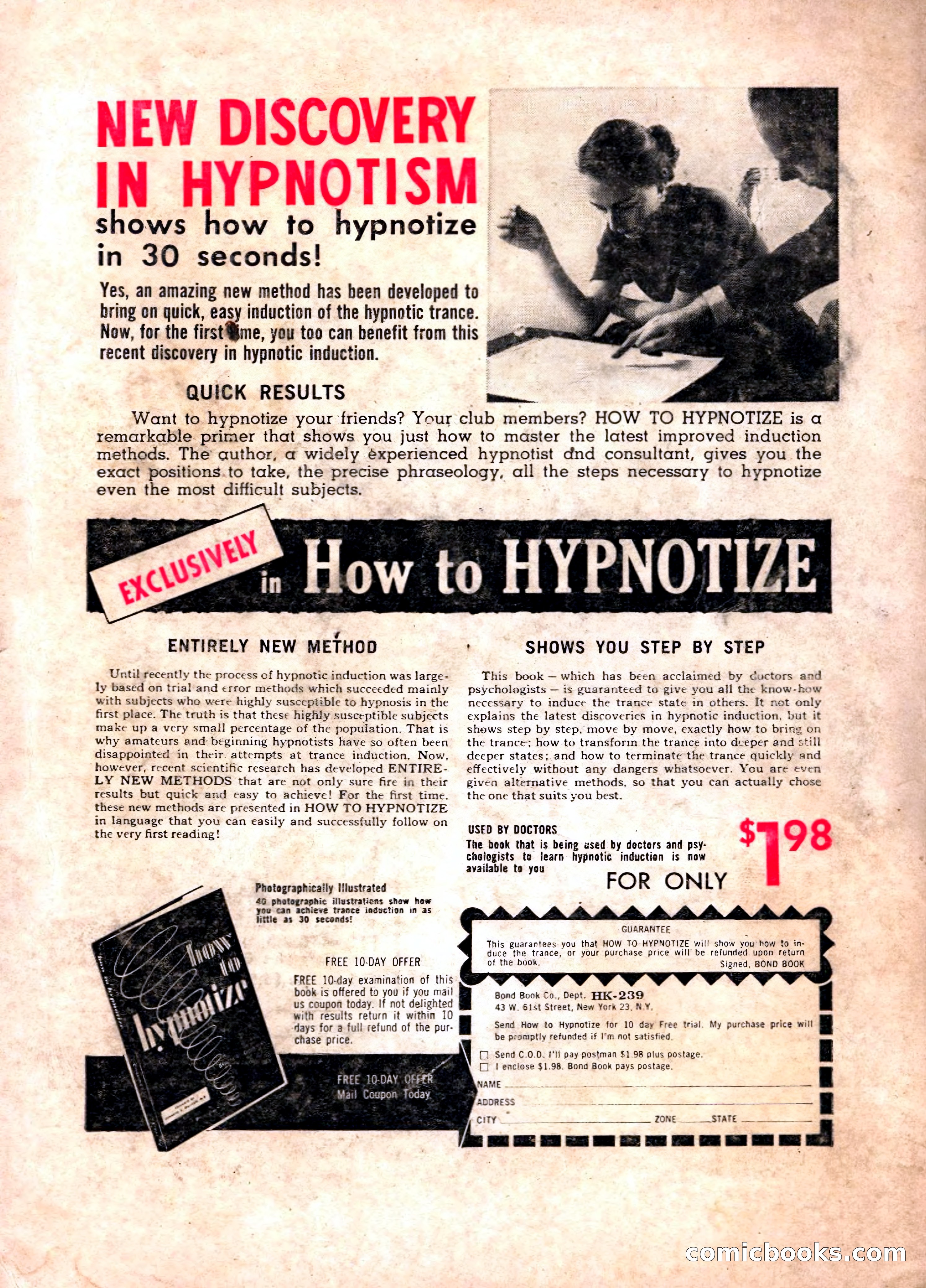 Double Action Detective Magazine, September 1959 — page 132 of 132