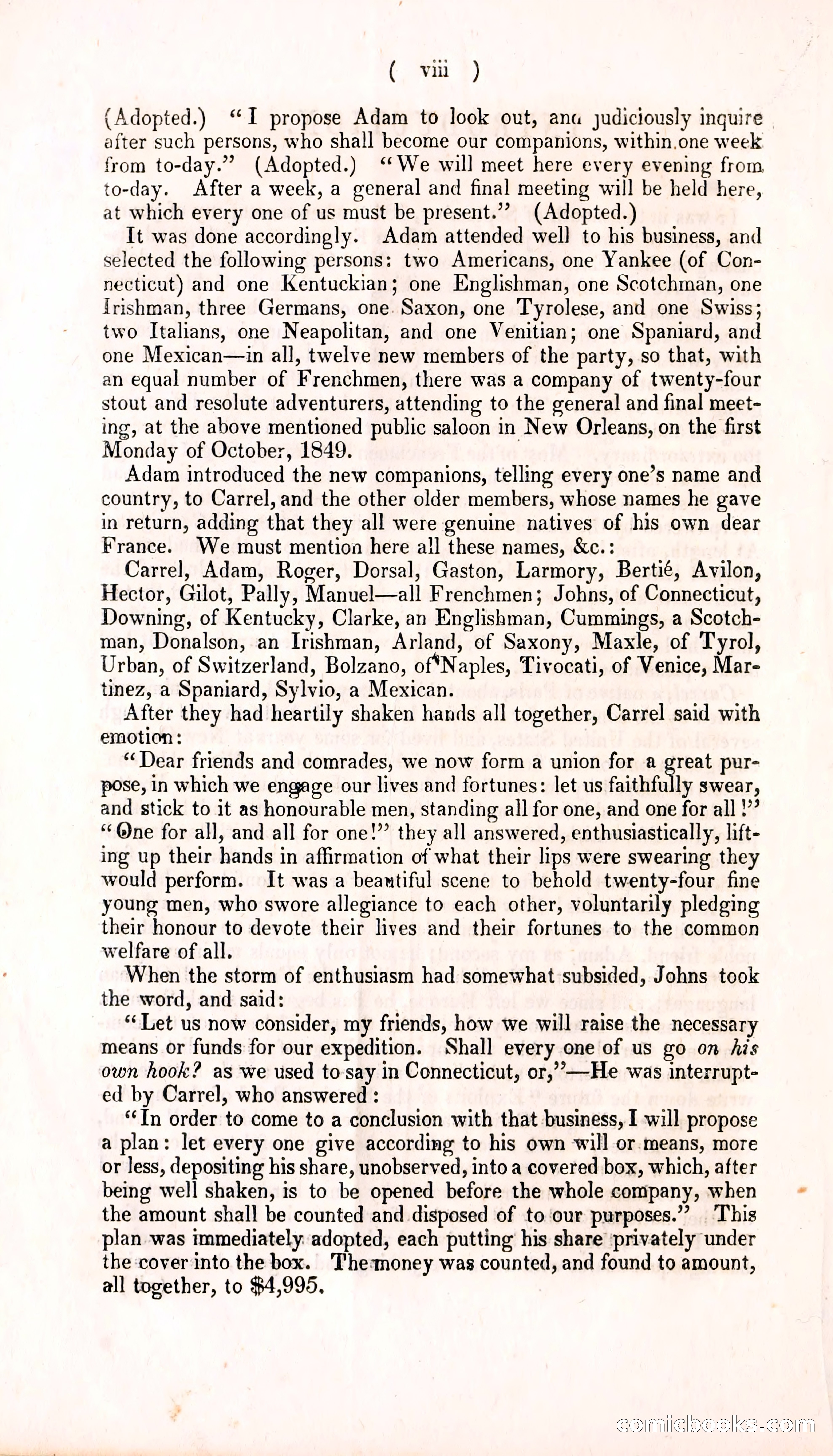 The Dreadful Sufferings and Thrilling Adventures of an Overland Party of Emigrants to California — page 13 of 86