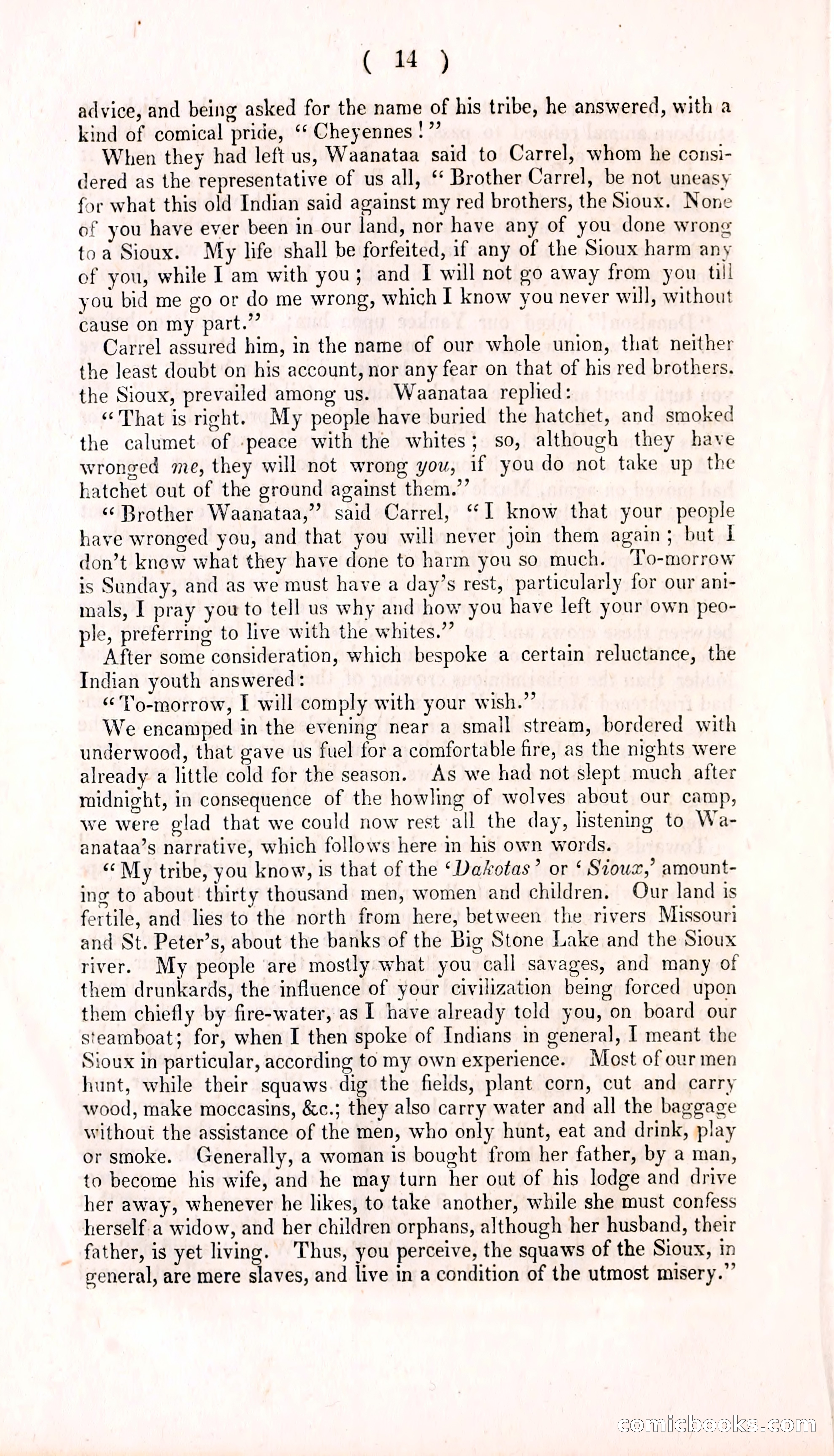 The Dreadful Sufferings and Thrilling Adventures of an Overland Party of Emigrants to California — page 19 of 86