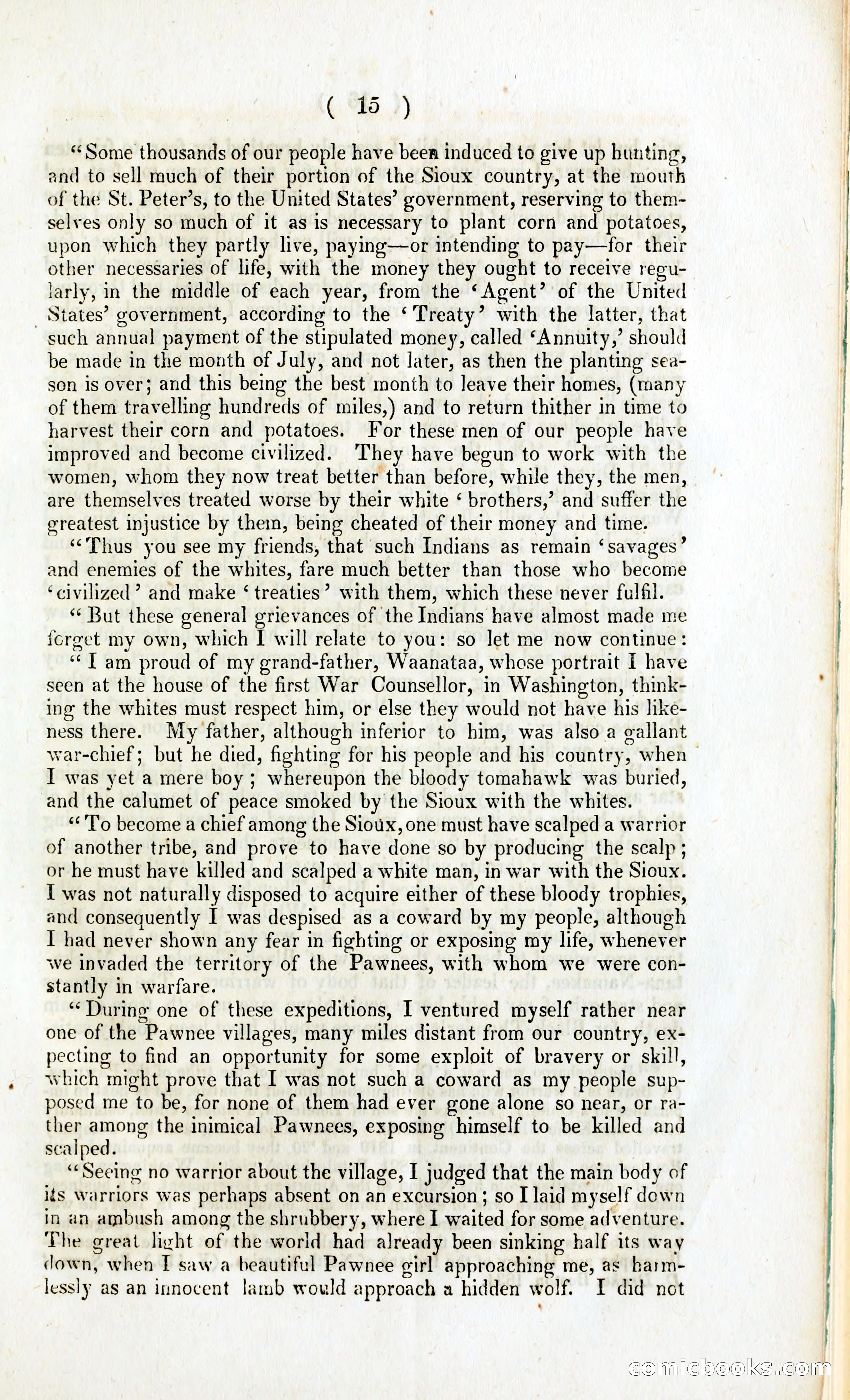 The Dreadful Sufferings and Thrilling Adventures of an Overland Party of Emigrants to California — page 20 of 86