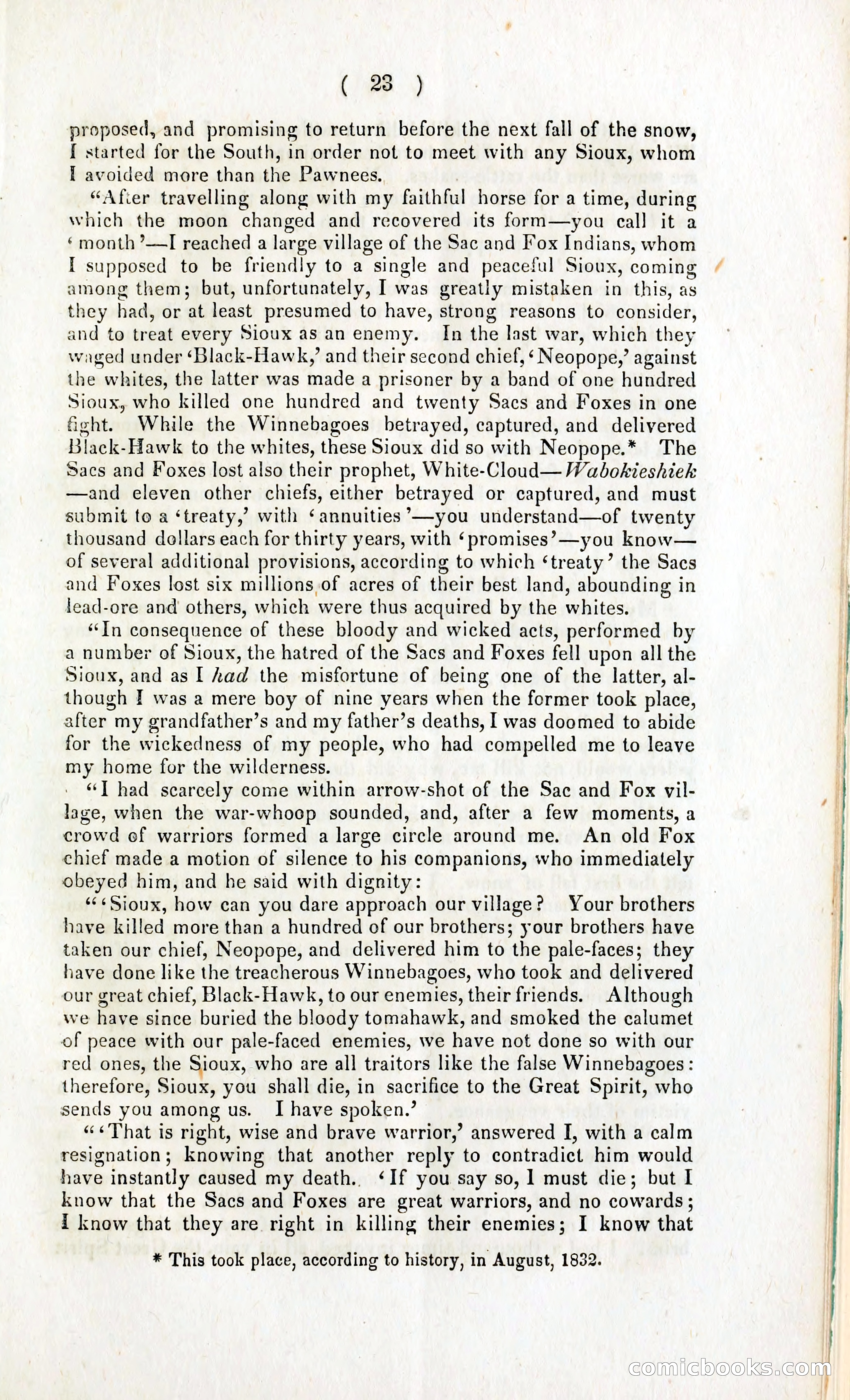 The Dreadful Sufferings and Thrilling Adventures of an Overland Party of Emigrants to California — page 30 of 86