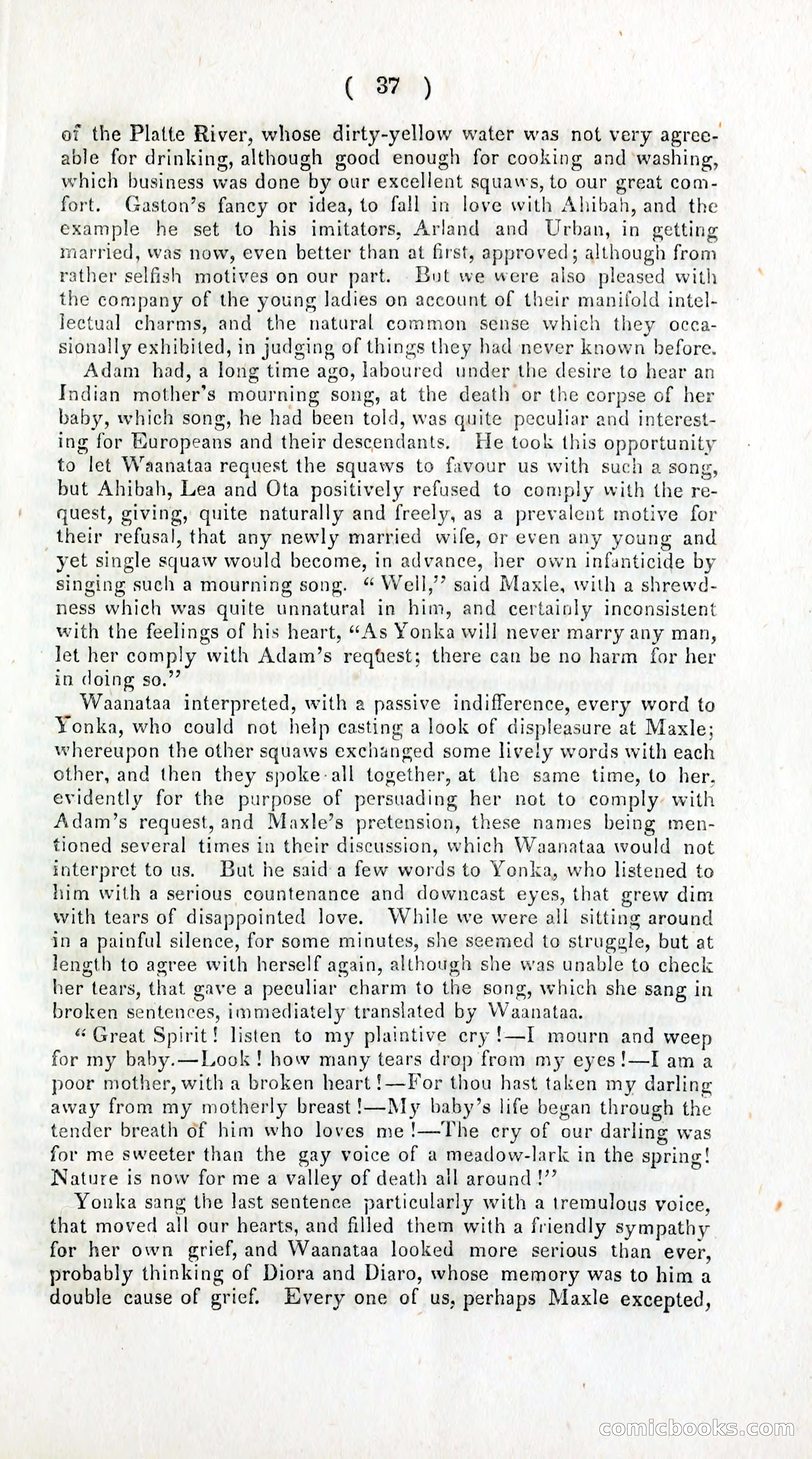 The Dreadful Sufferings and Thrilling Adventures of an Overland Party of Emigrants to California — page 46 of 86