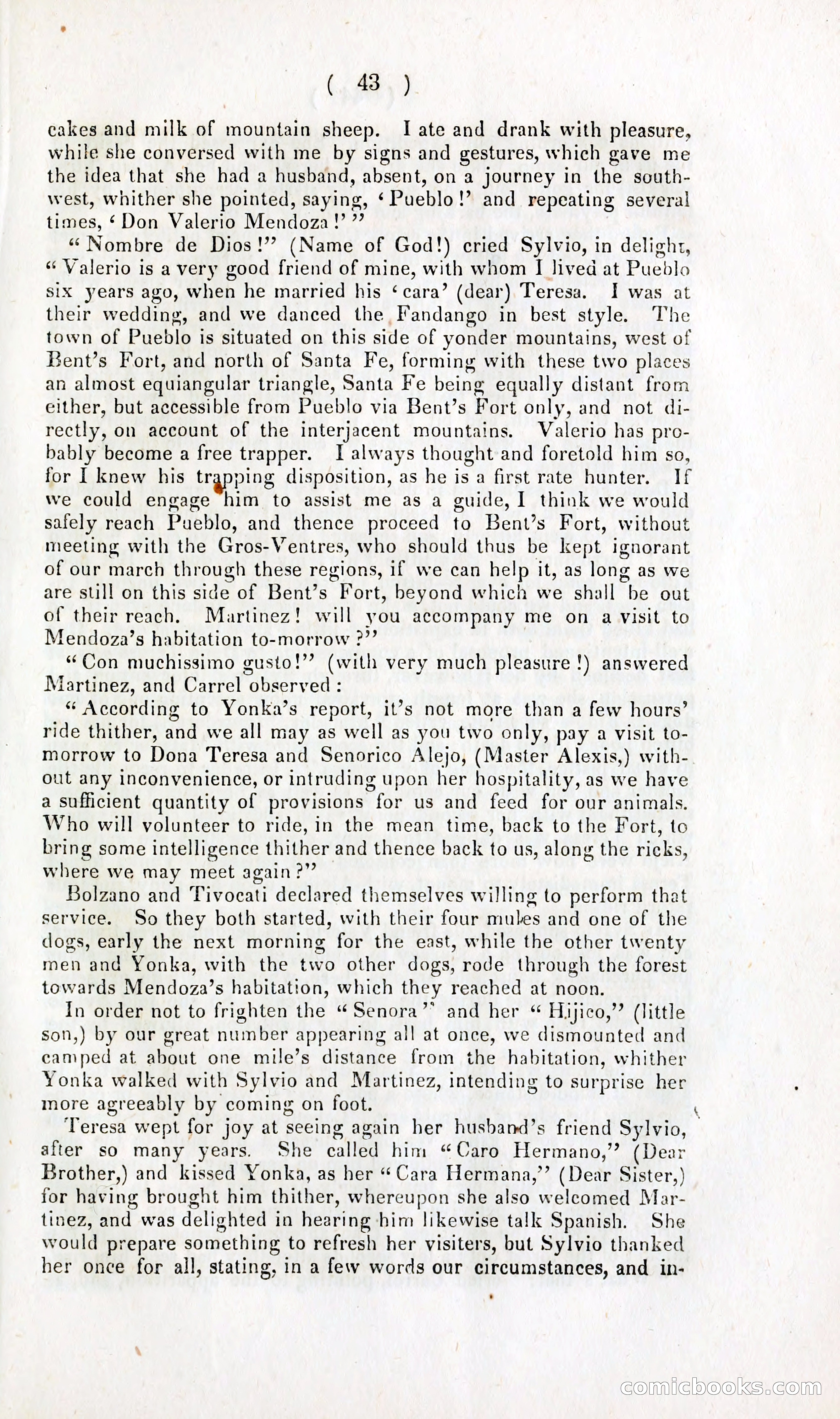 The Dreadful Sufferings and Thrilling Adventures of an Overland Party of Emigrants to California — page 52 of 86