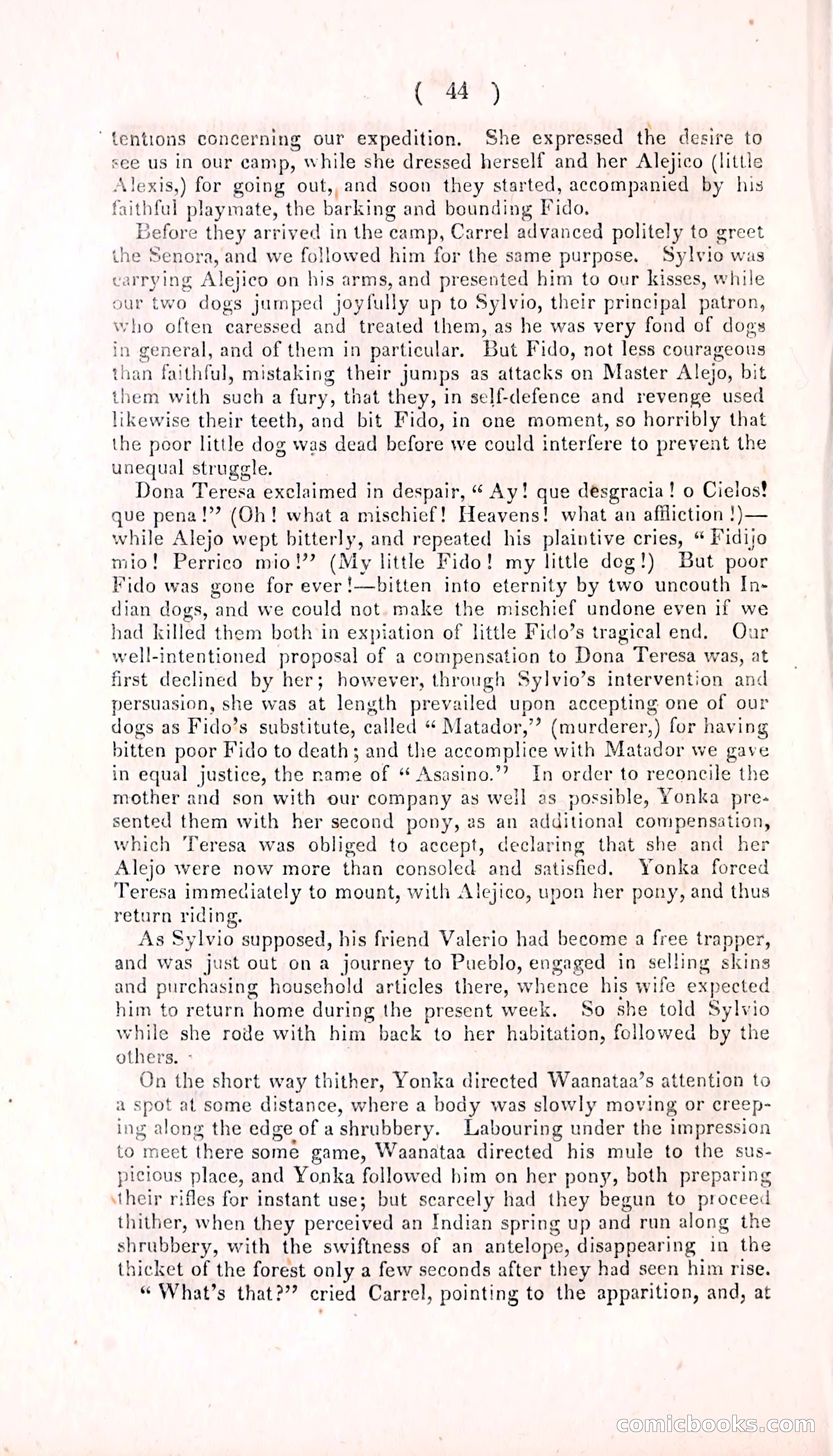The Dreadful Sufferings and Thrilling Adventures of an Overland Party of Emigrants to California — page 53 of 86