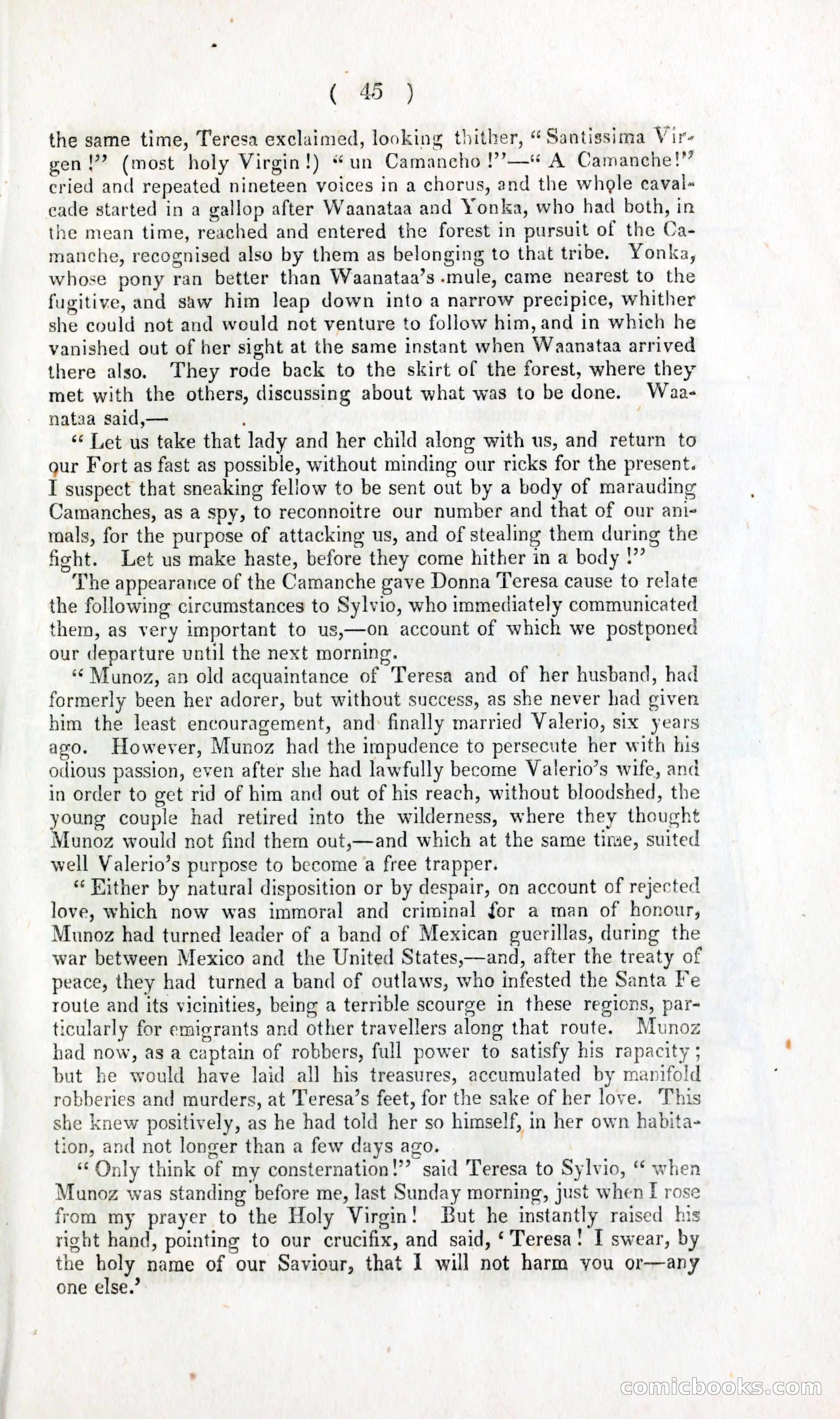 The Dreadful Sufferings and Thrilling Adventures of an Overland Party of Emigrants to California — page 54 of 86