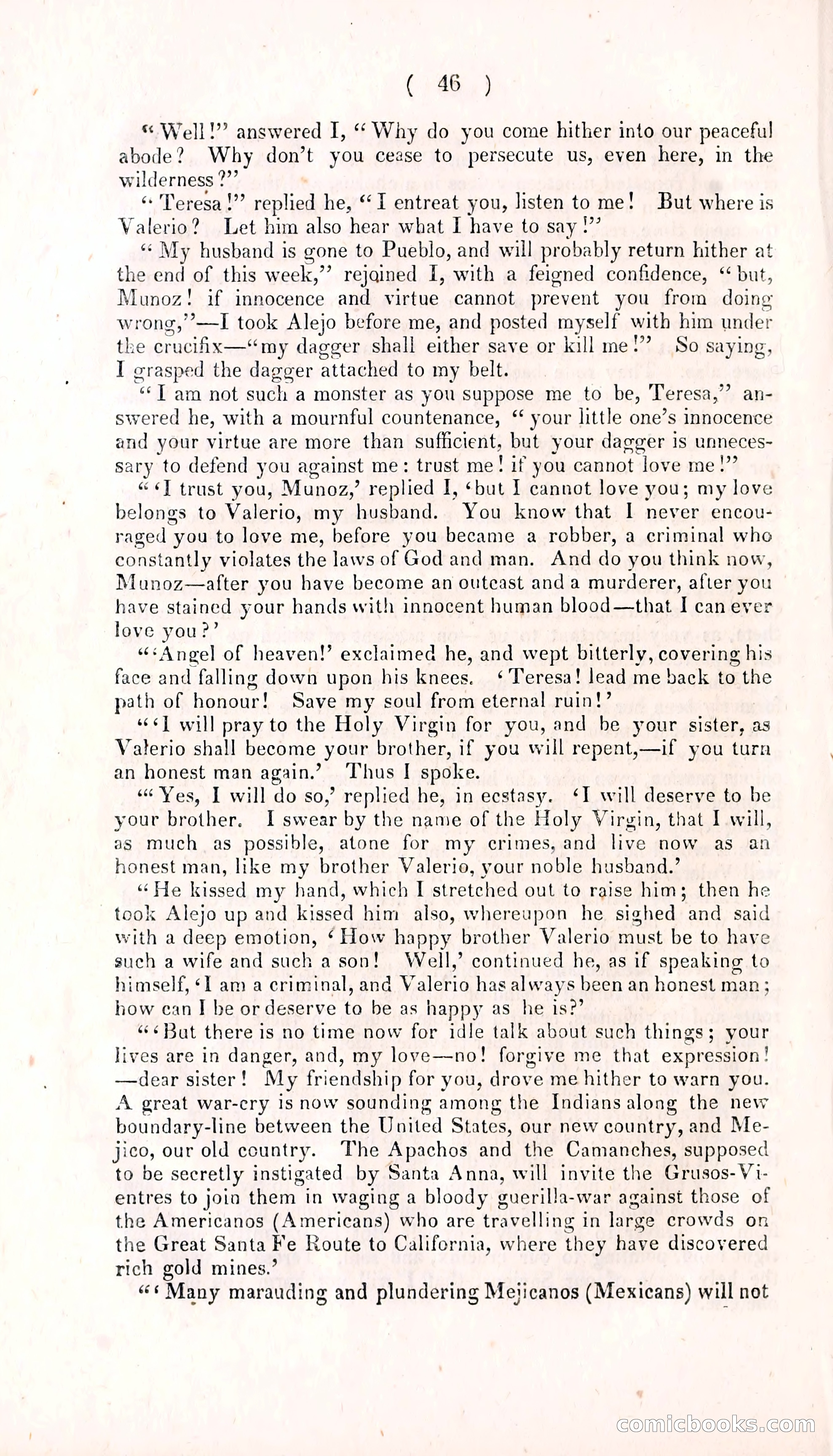 The Dreadful Sufferings and Thrilling Adventures of an Overland Party of Emigrants to California — page 55 of 86