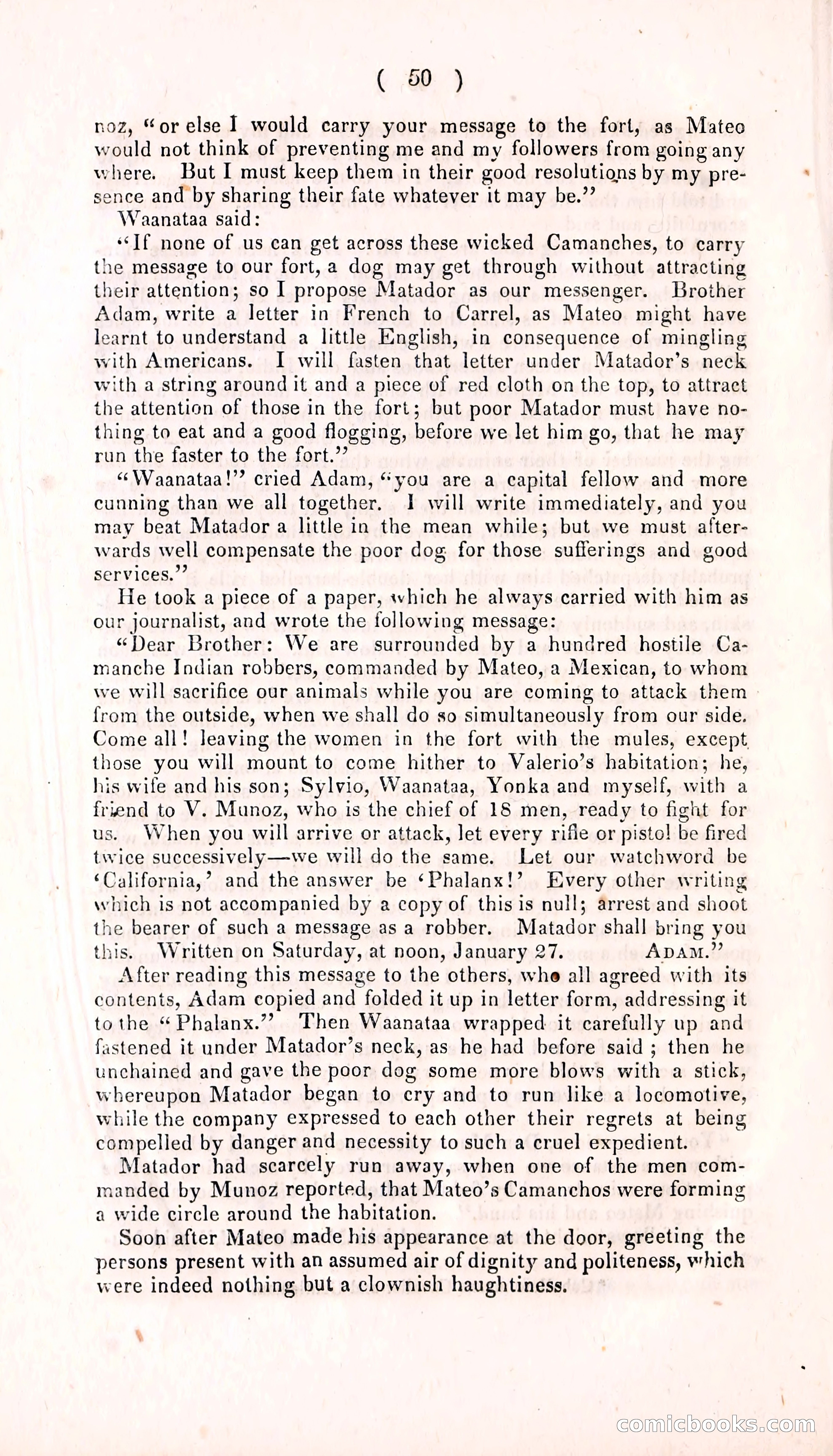 The Dreadful Sufferings and Thrilling Adventures of an Overland Party of Emigrants to California — page 61 of 86