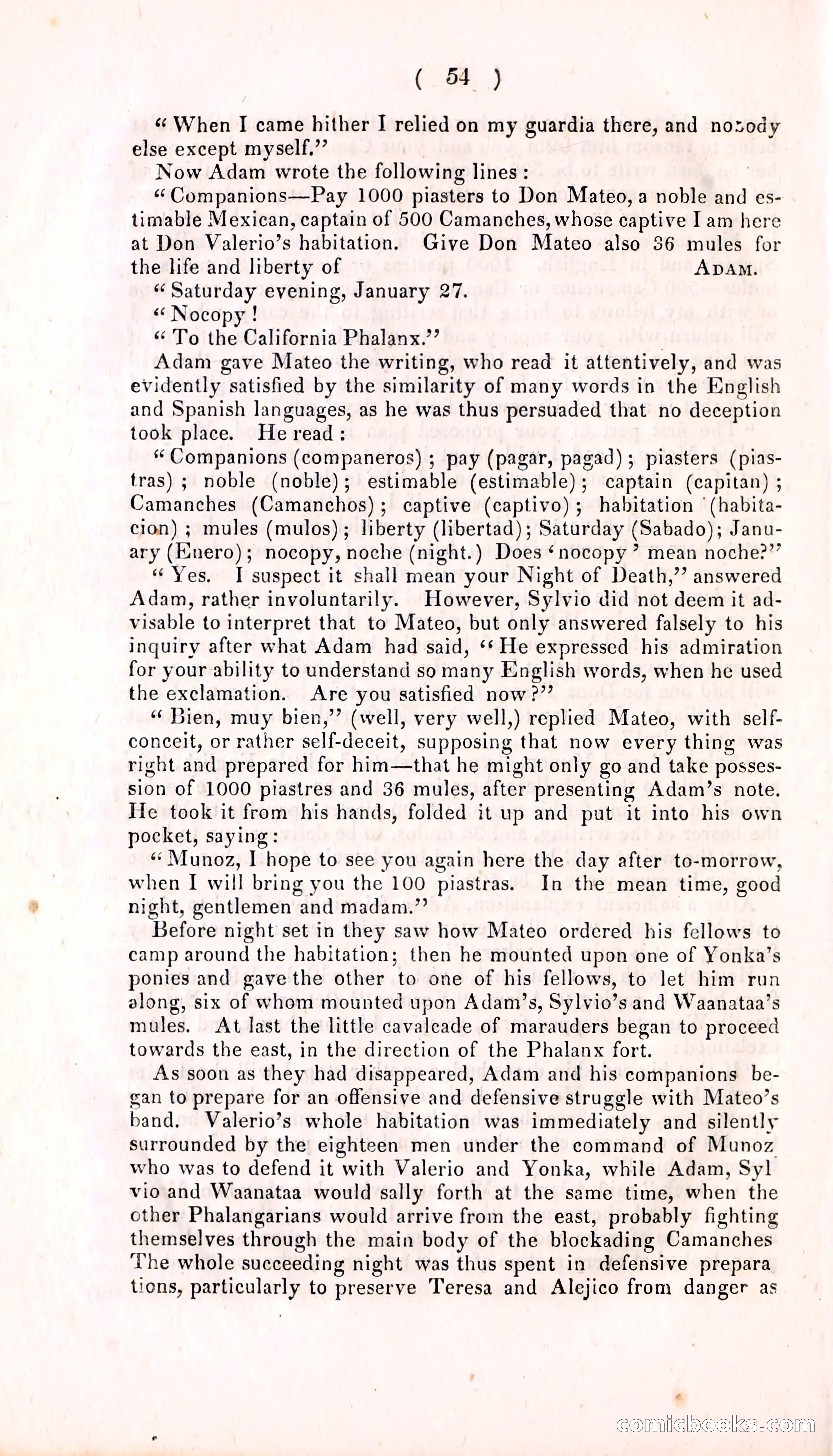 The Dreadful Sufferings and Thrilling Adventures of an Overland Party of Emigrants to California — page 65 of 86