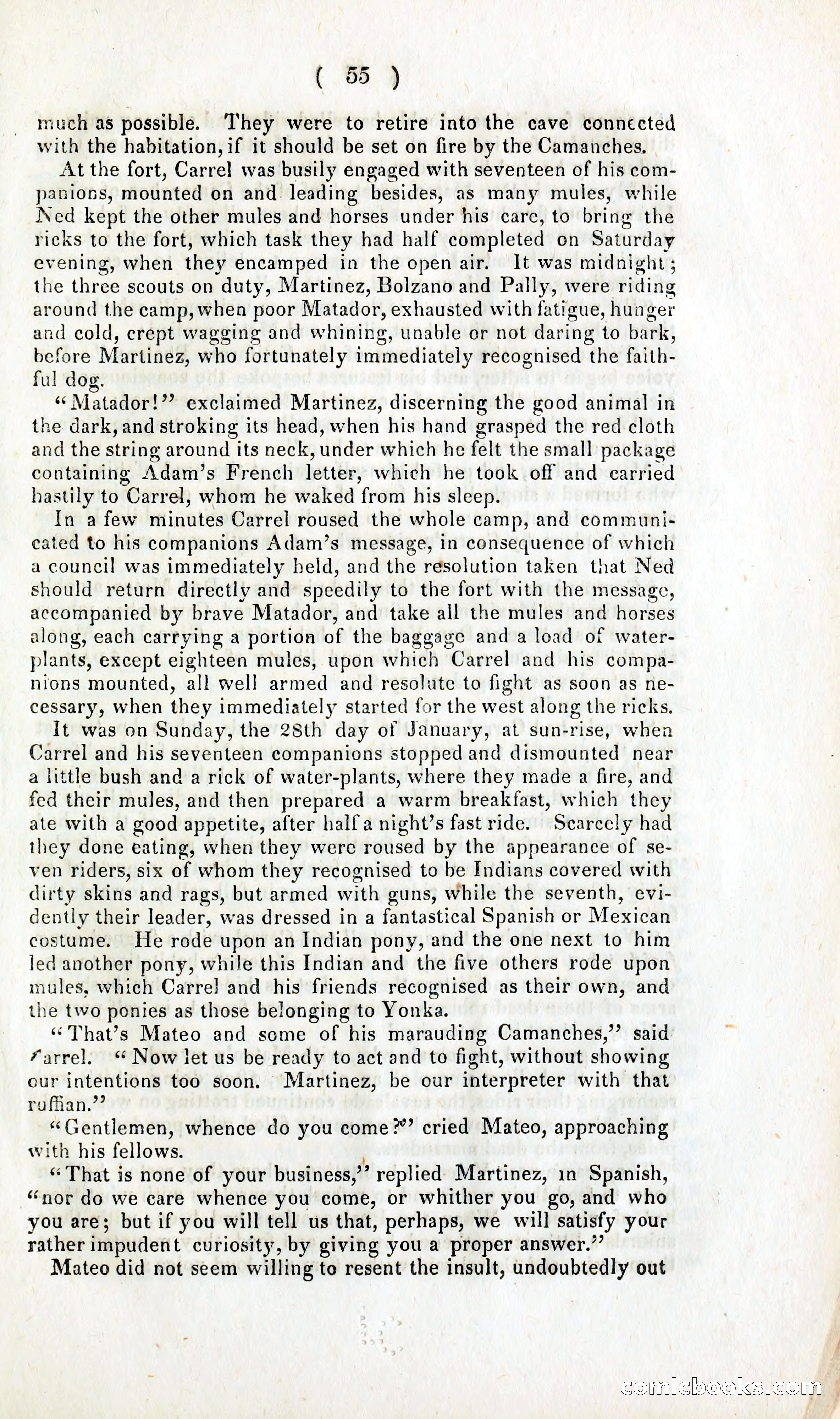 The Dreadful Sufferings and Thrilling Adventures of an Overland Party of Emigrants to California — page 66 of 86
