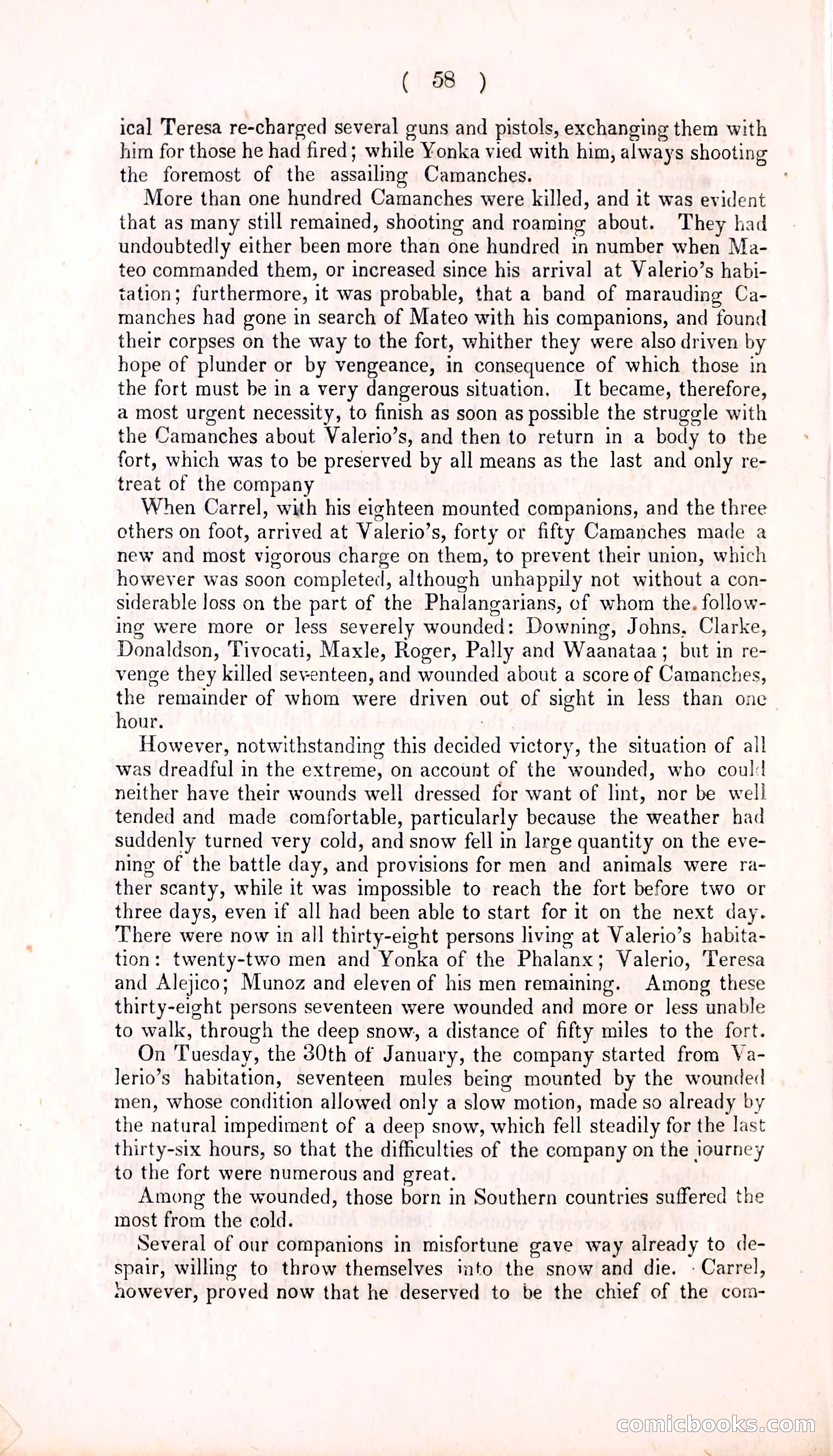 The Dreadful Sufferings and Thrilling Adventures of an Overland Party of Emigrants to California — page 69 of 86