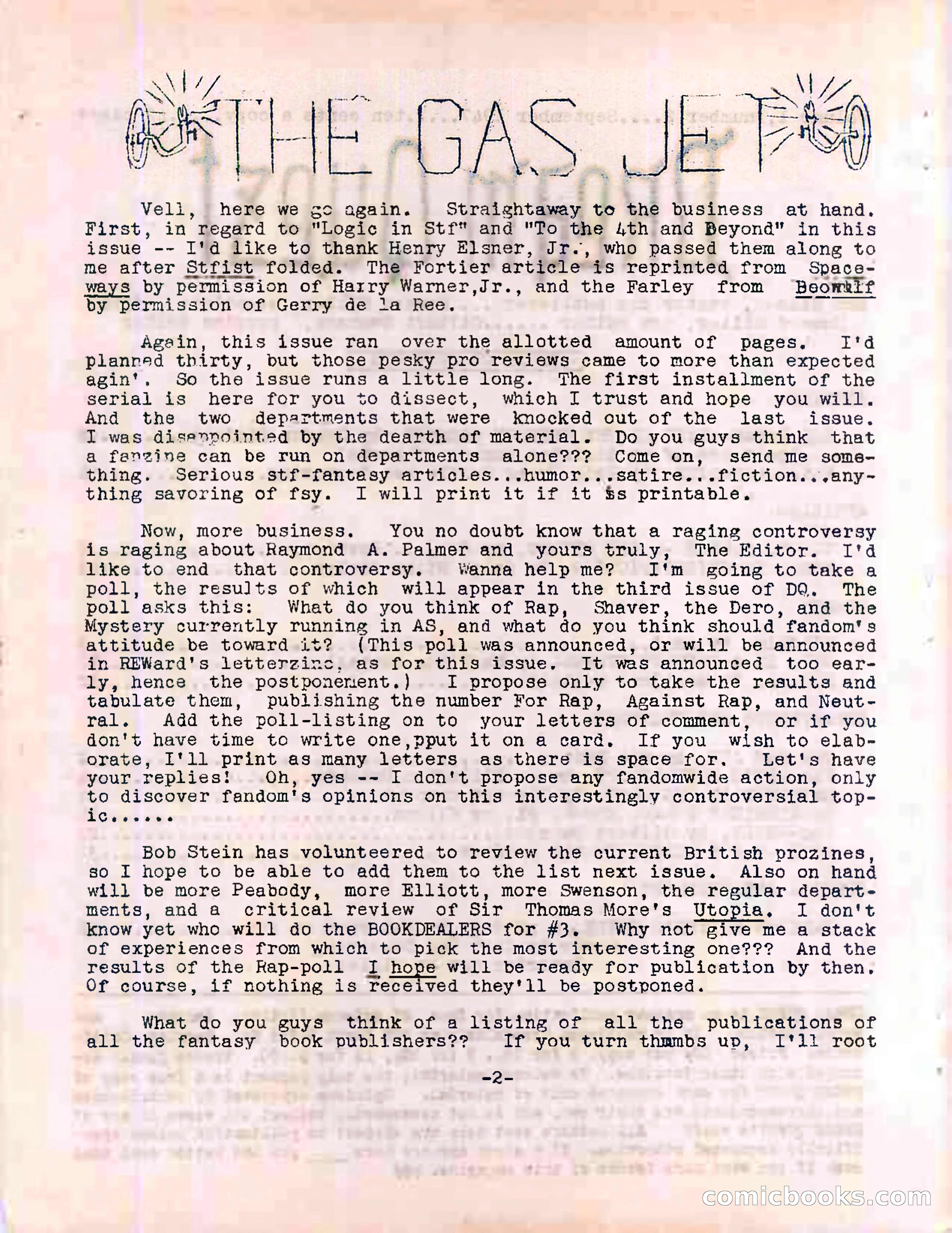 Dream Quest, Vol. 1, No. 2 — page 4 of 44