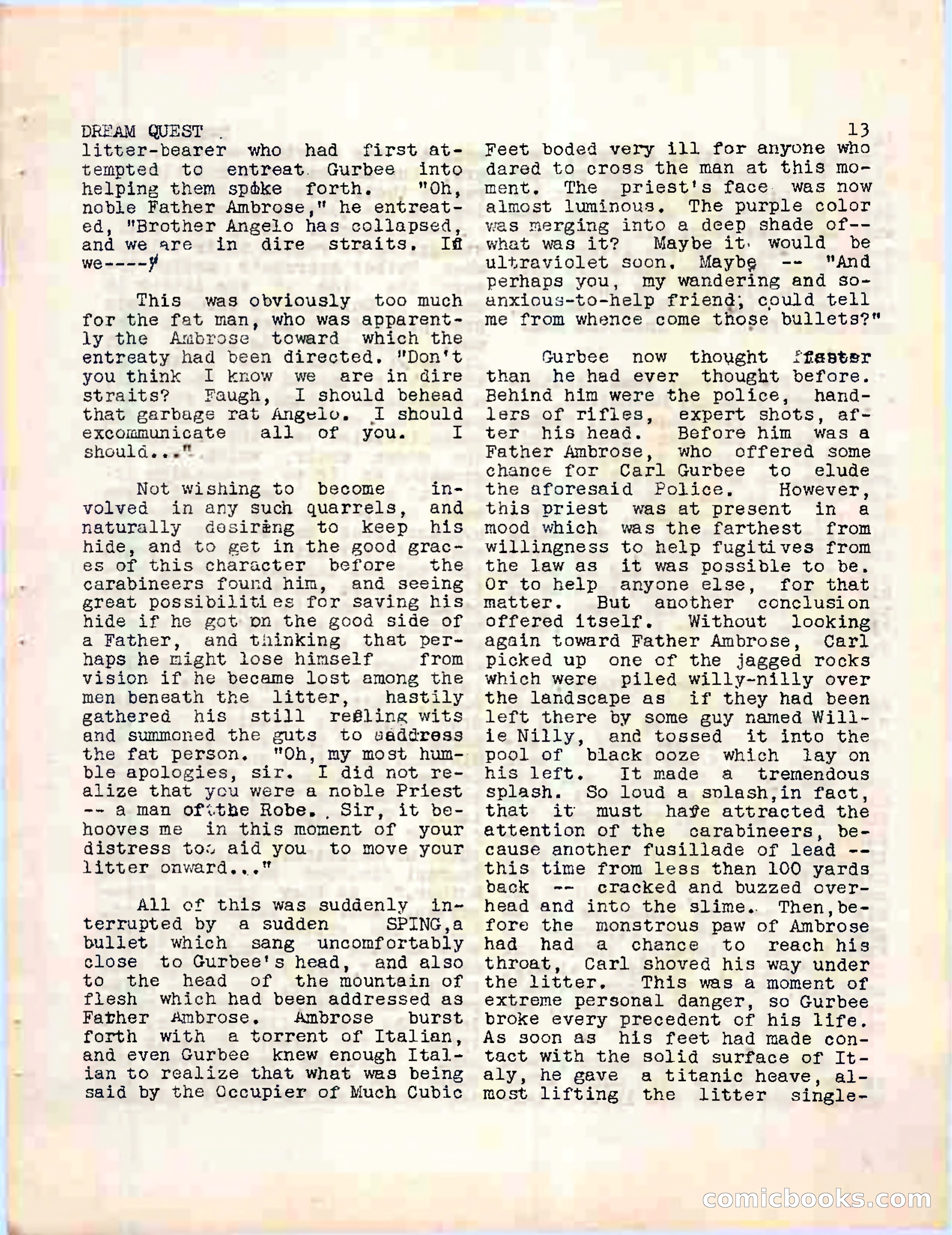 Dream Quest, Vol. 1, No. 2 — page 15 of 44