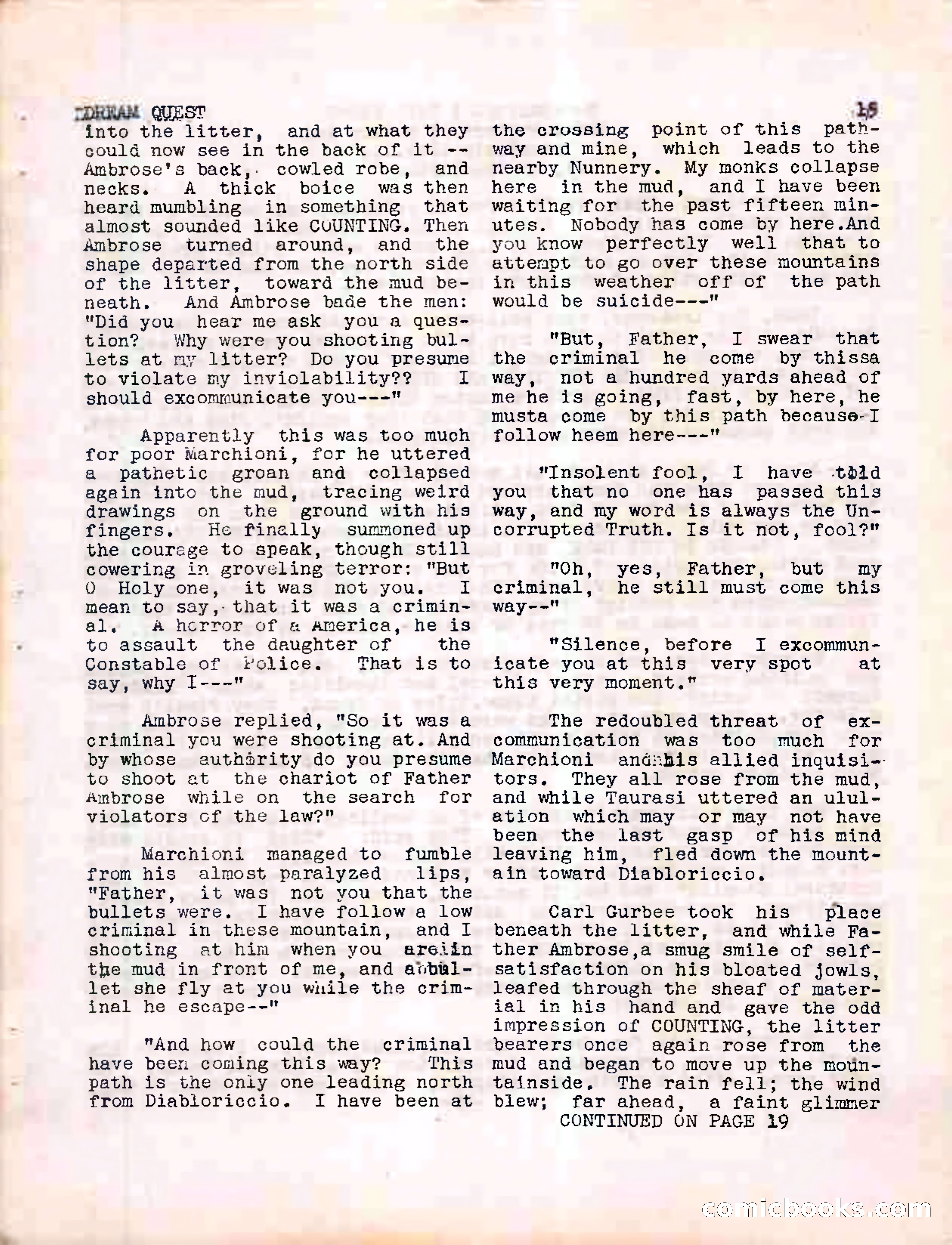 Dream Quest, Vol. 1, No. 2 — page 17 of 44