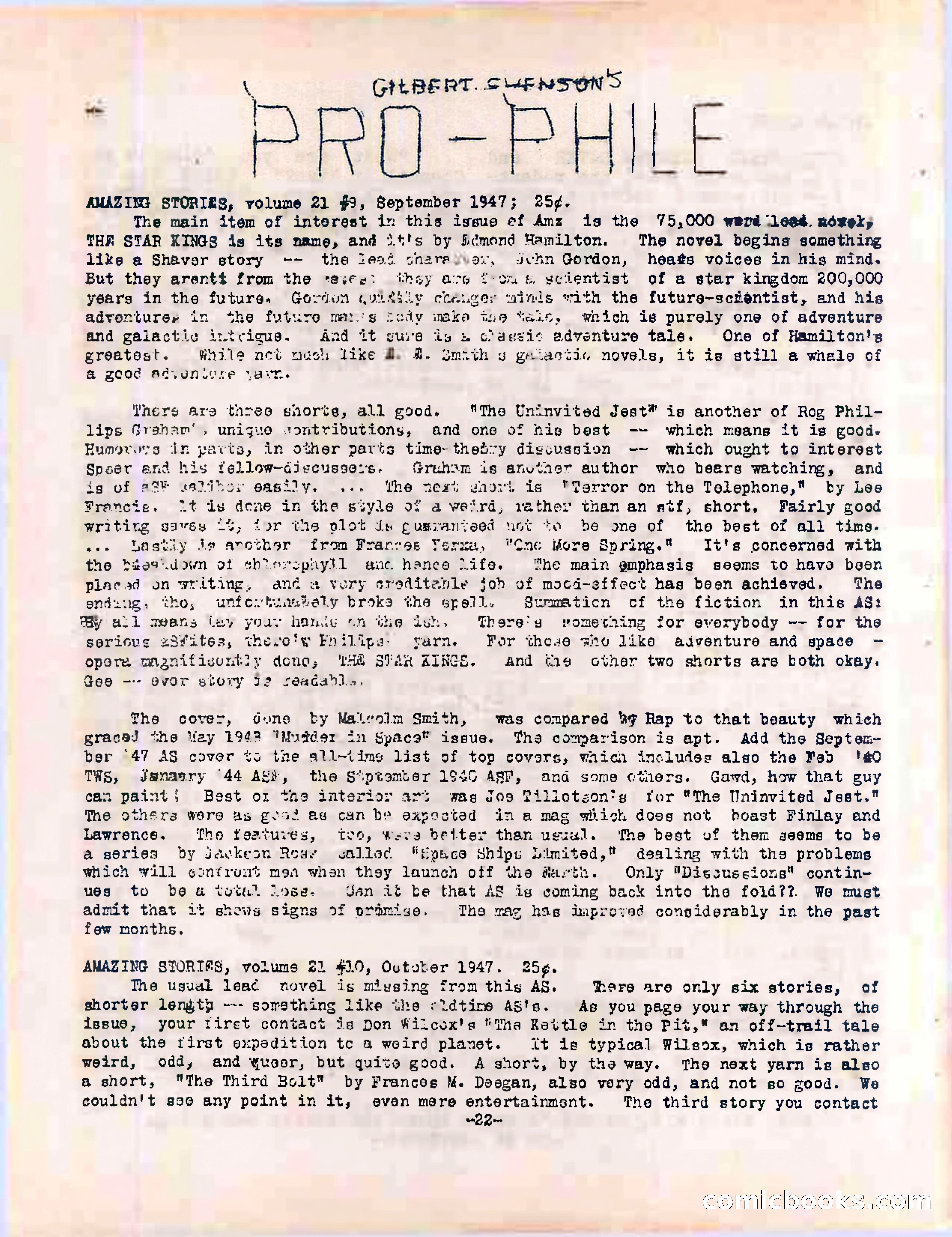 Dream Quest, Vol. 1, No. 2 — page 24 of 44