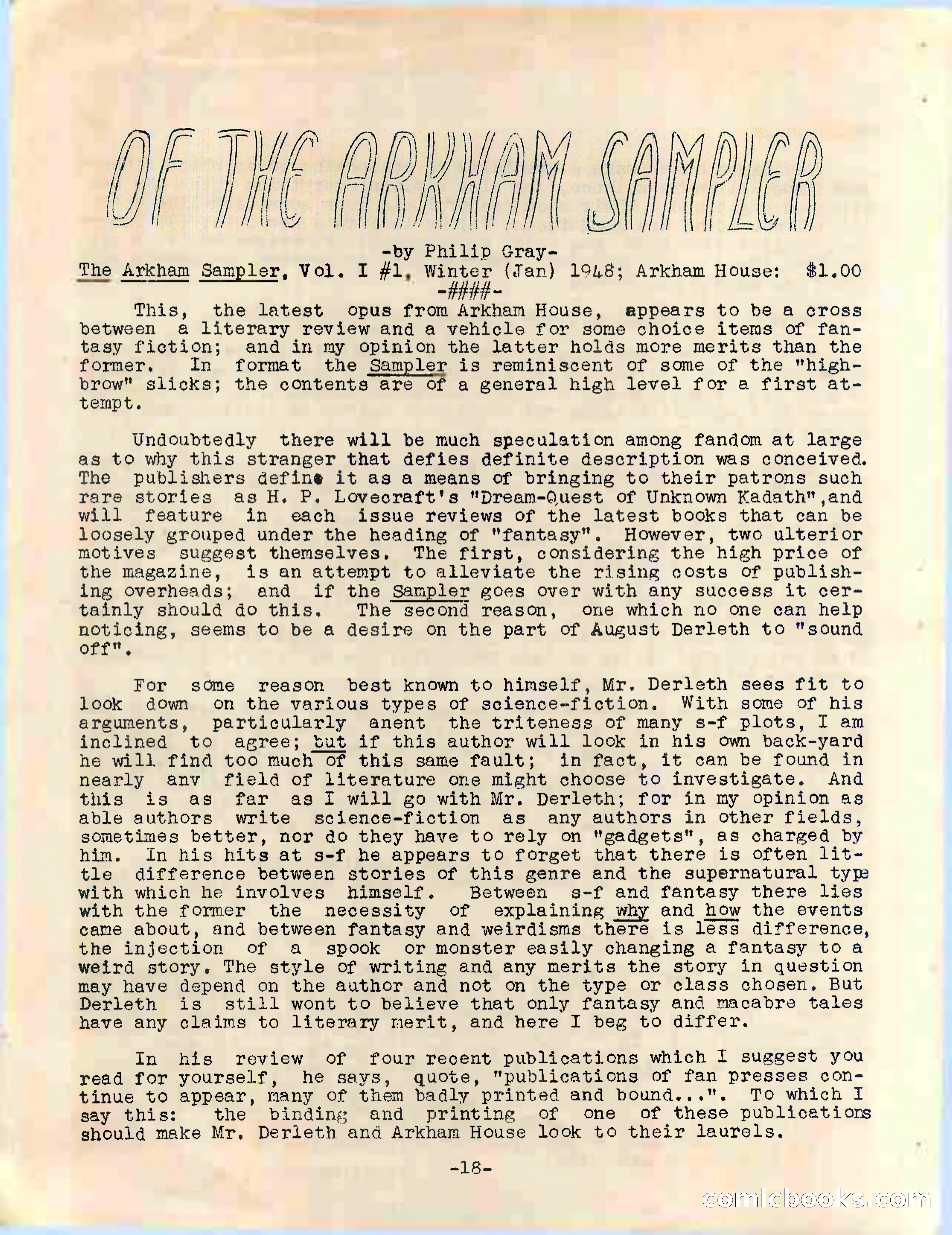 Dream Quest, Vol. 1, No. 5 — page 25 of 44