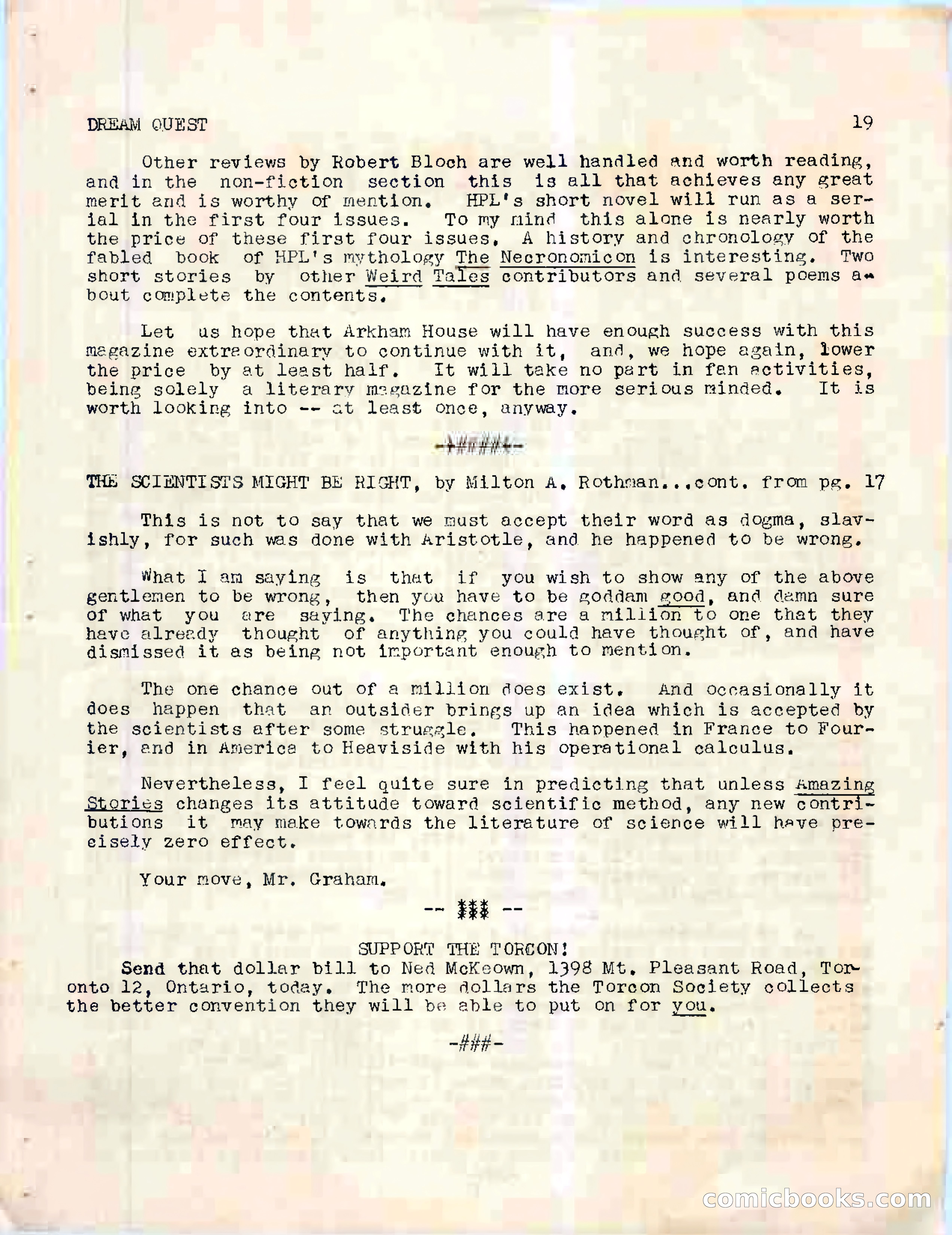 Dream Quest, Vol. 1, No. 5 — page 26 of 44