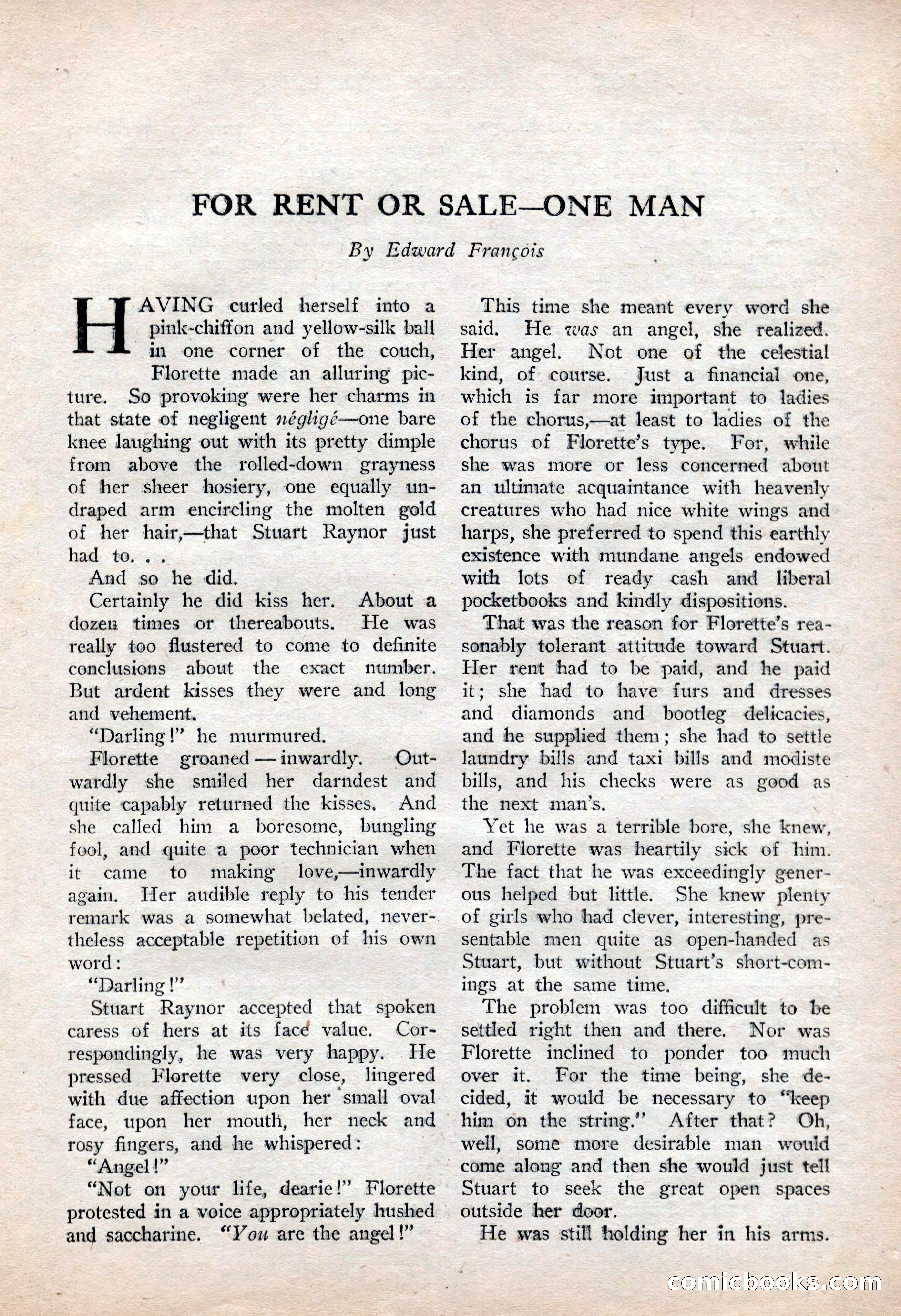 Droll Stories, October 1924 — page 31 of 144