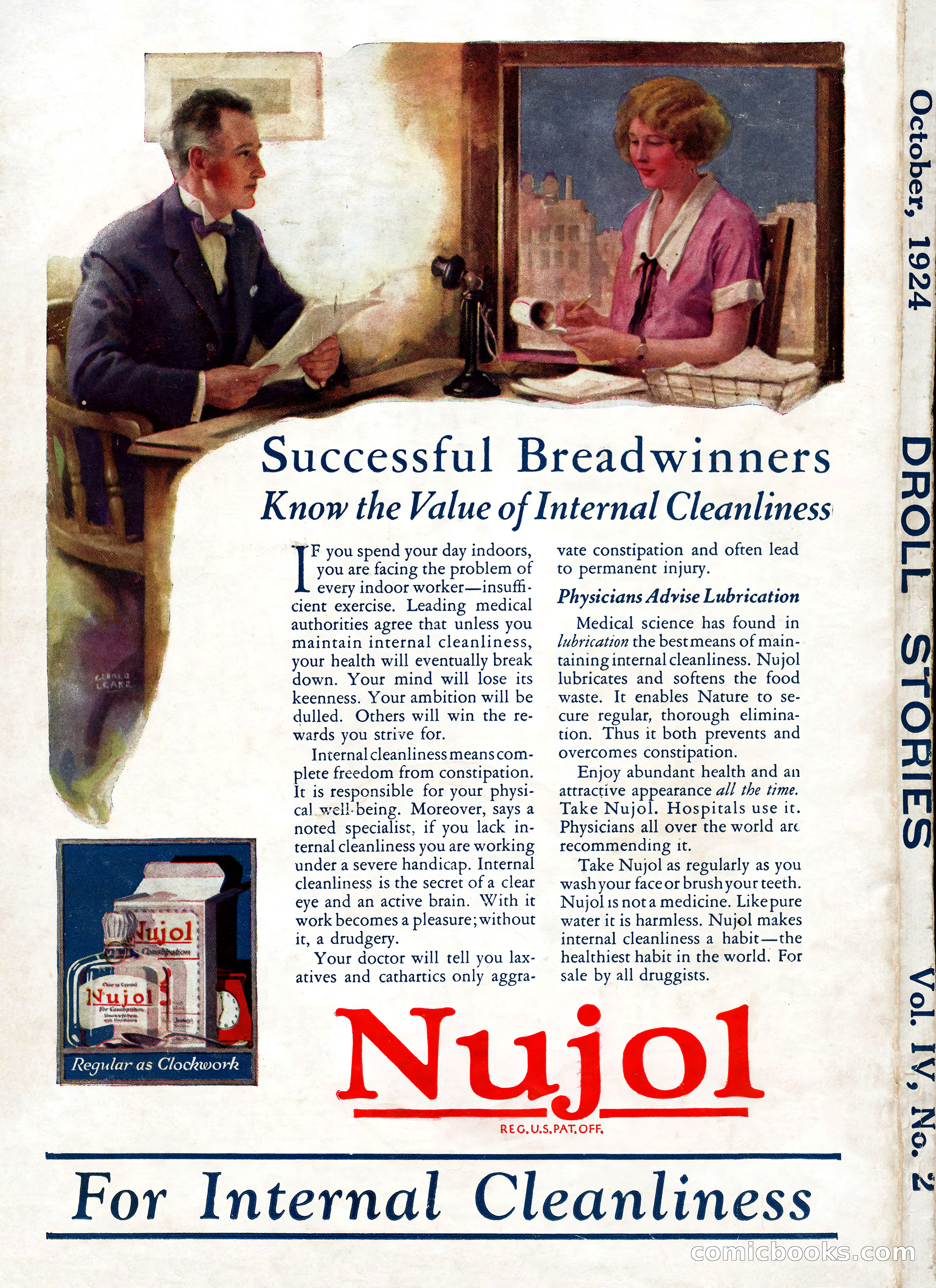 Droll Stories, October 1924 — page 144 of 144