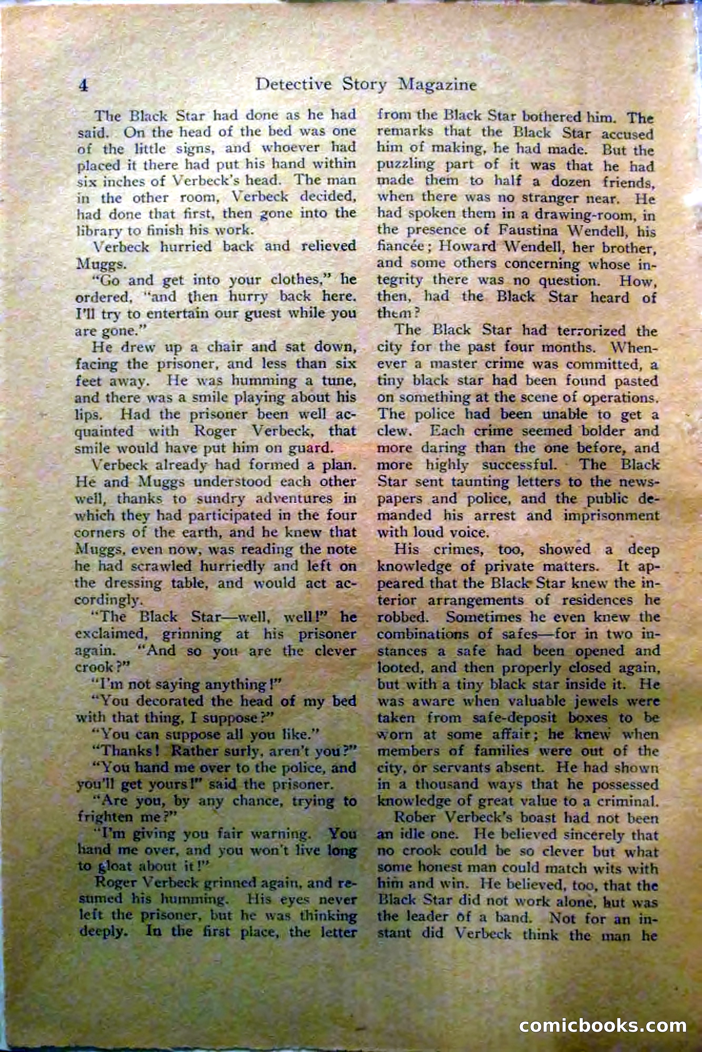 Detective Story Magazine, Vol. 2, No. 5 — page 6 of 132