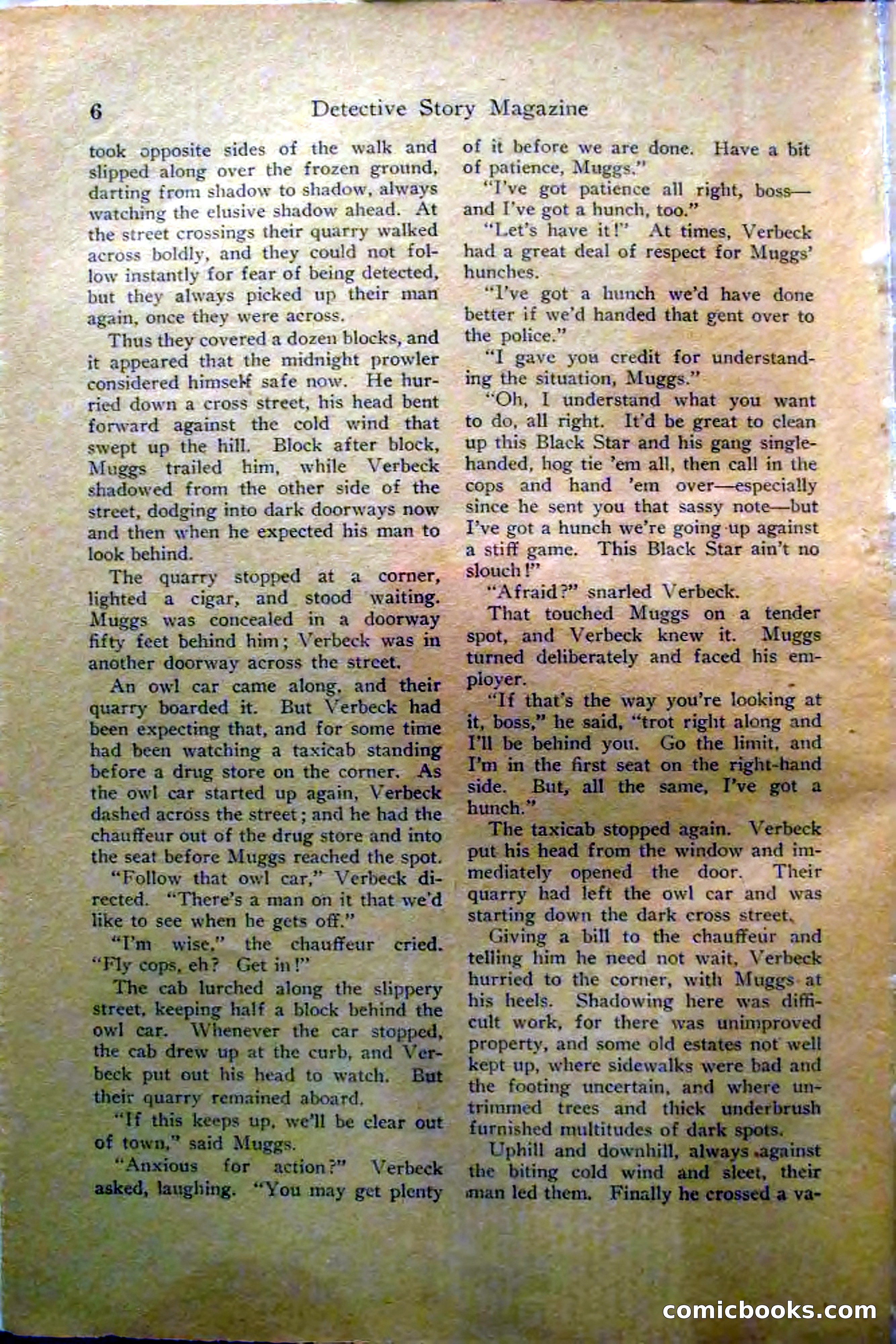 Detective Story Magazine, Vol. 2, No. 5 — page 8 of 132