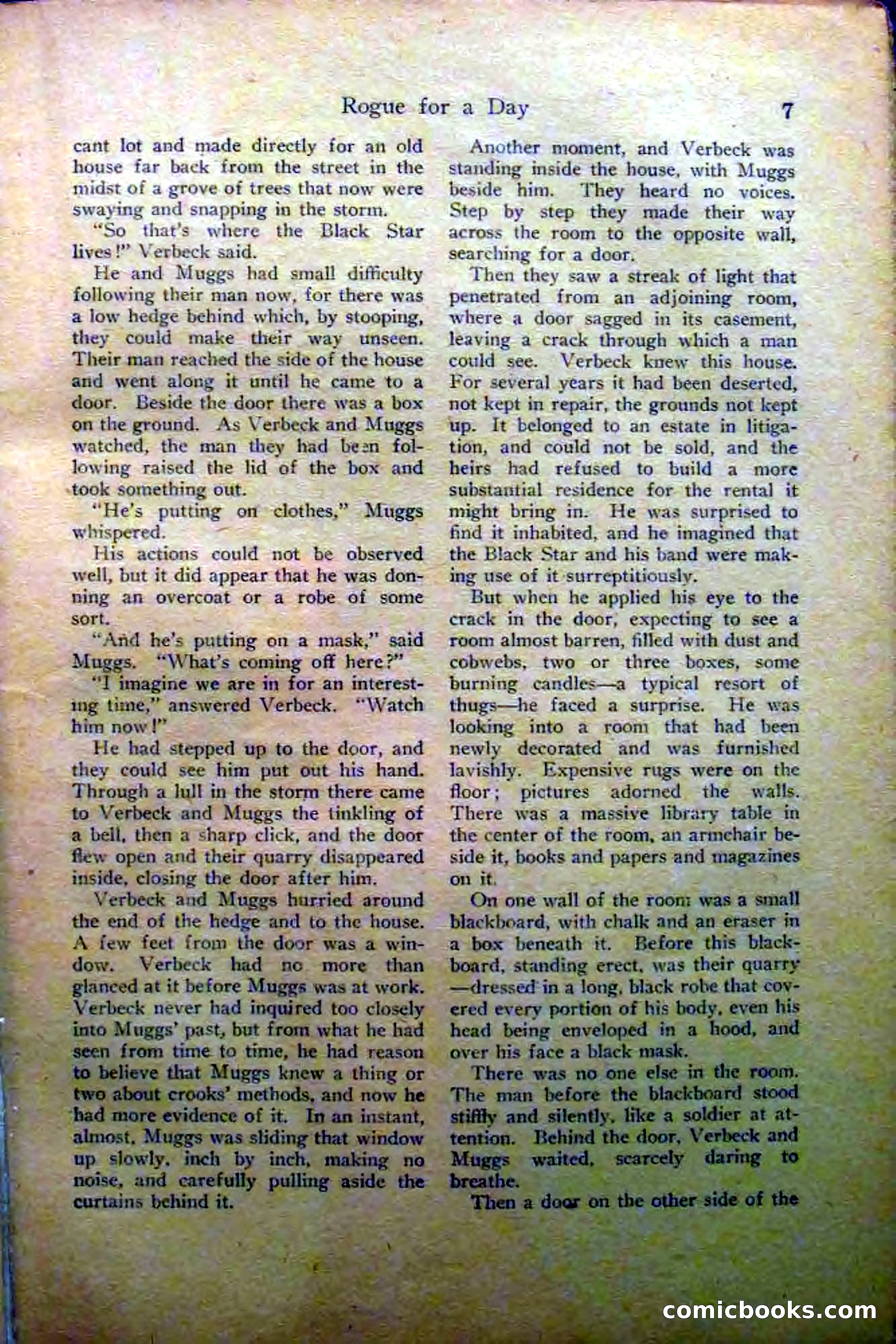 Detective Story Magazine, Vol. 2, No. 5 — page 9 of 132
