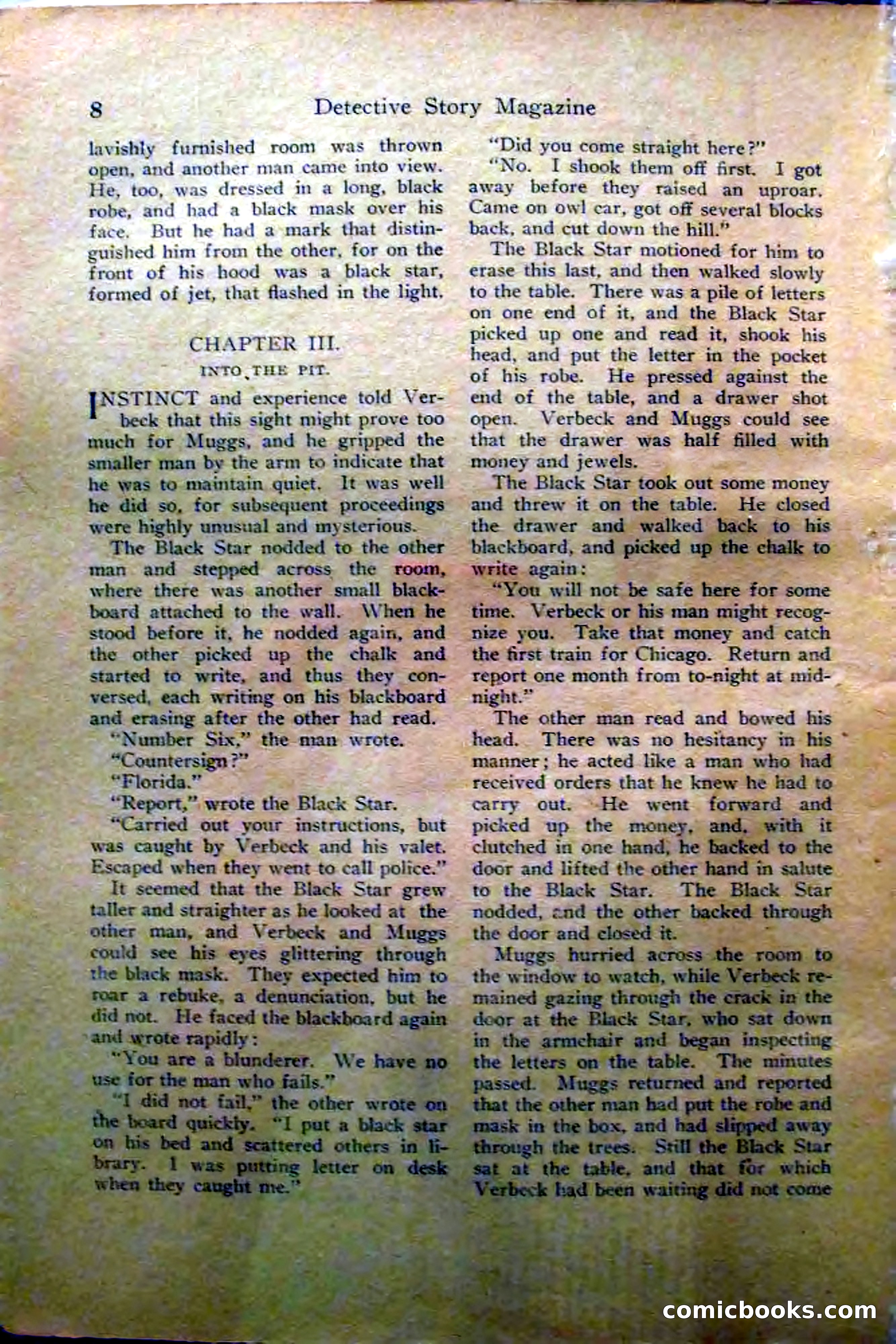 Detective Story Magazine, Vol. 2, No. 5 — page 10 of 132