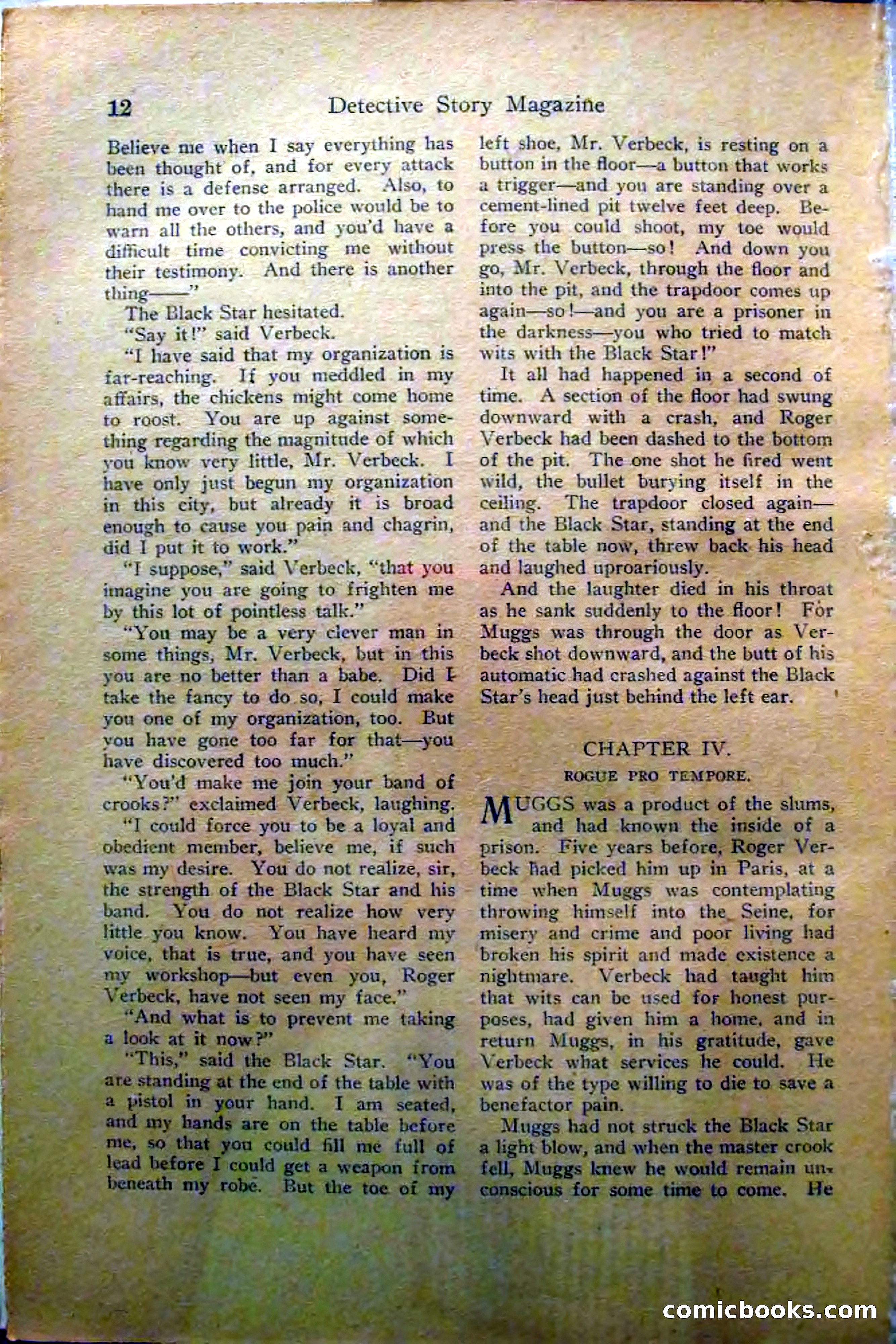 Detective Story Magazine, Vol. 2, No. 5 — page 14 of 132