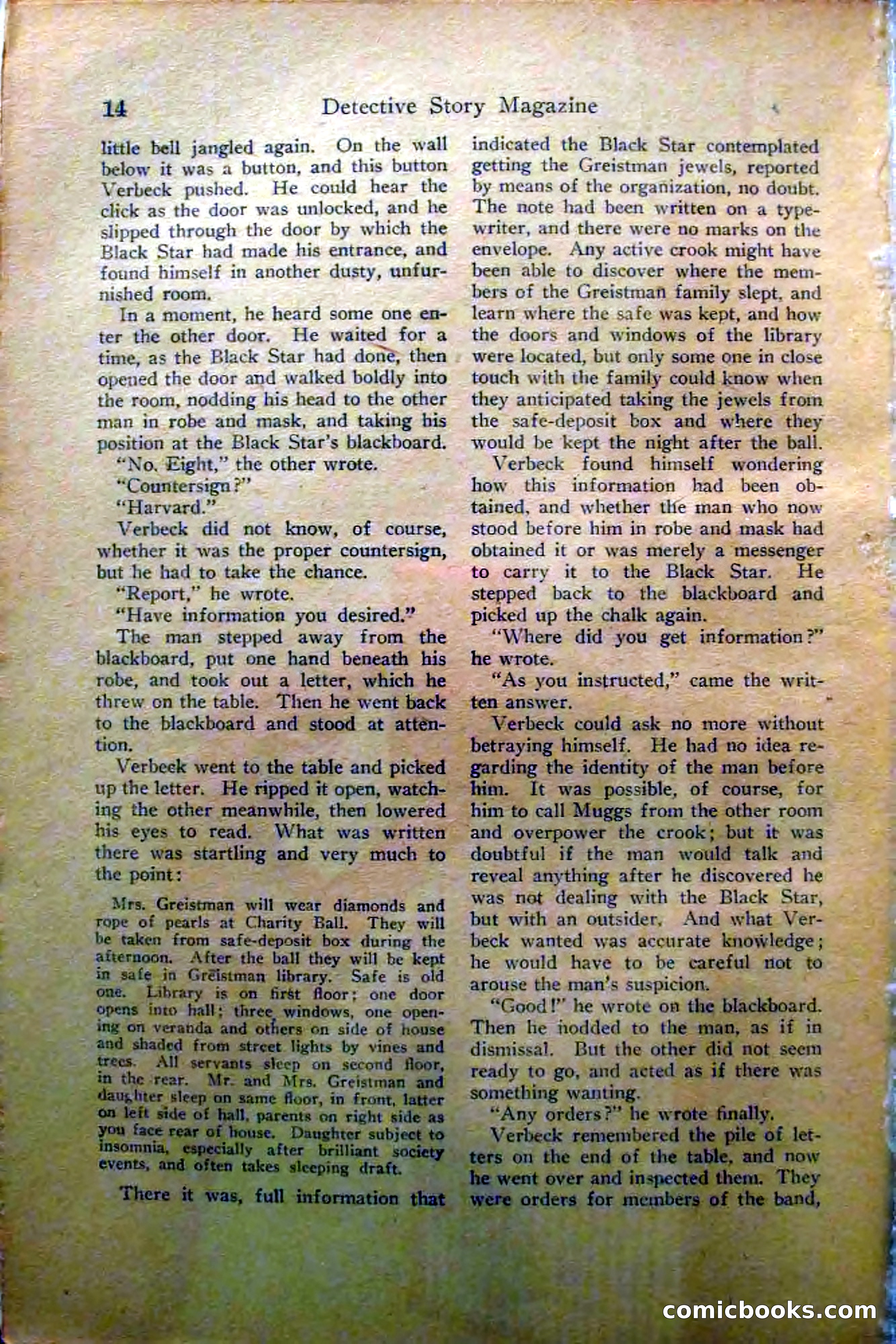 Detective Story Magazine, Vol. 2, No. 5 — page 16 of 132