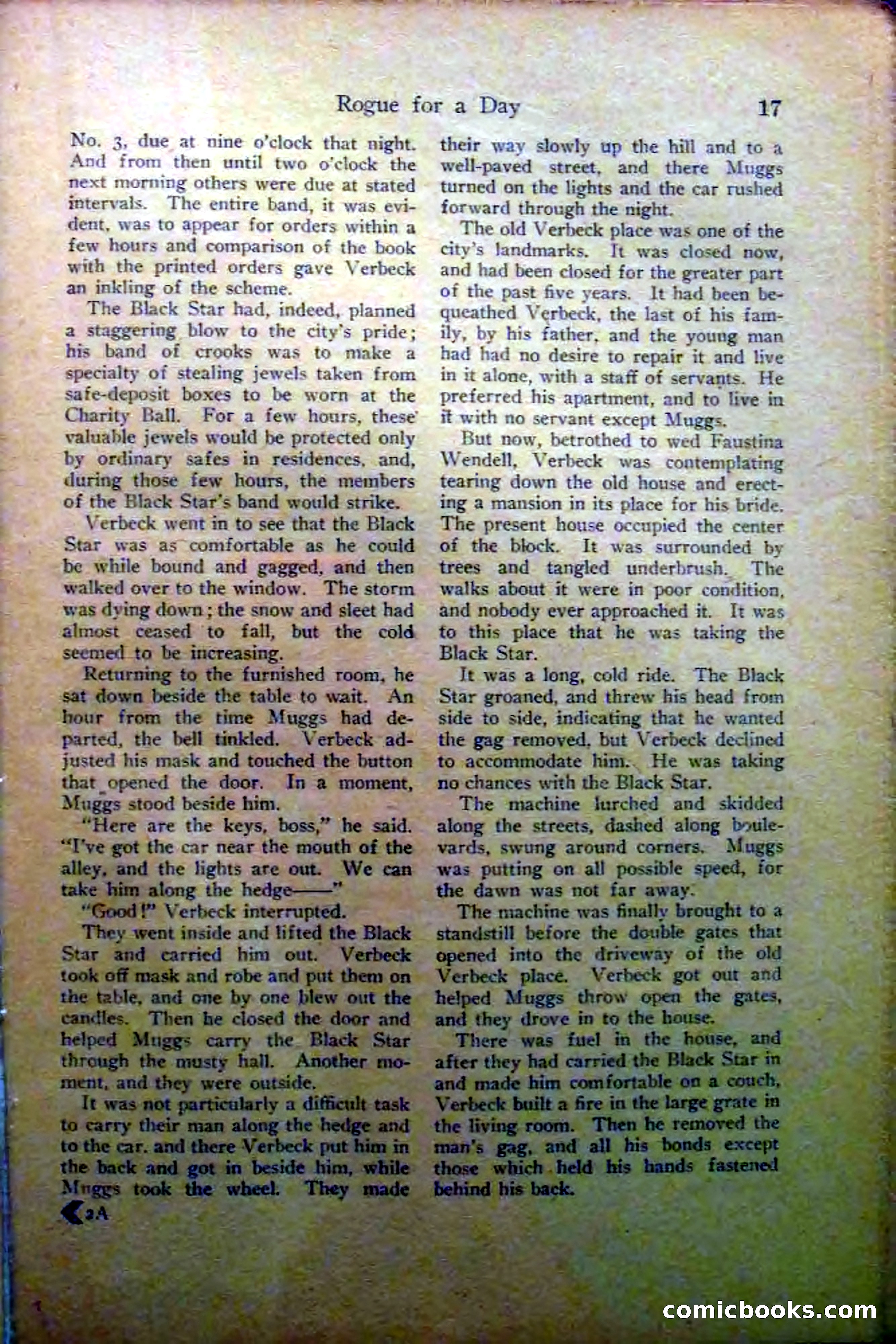 Detective Story Magazine, Vol. 2, No. 5 — page 19 of 132
