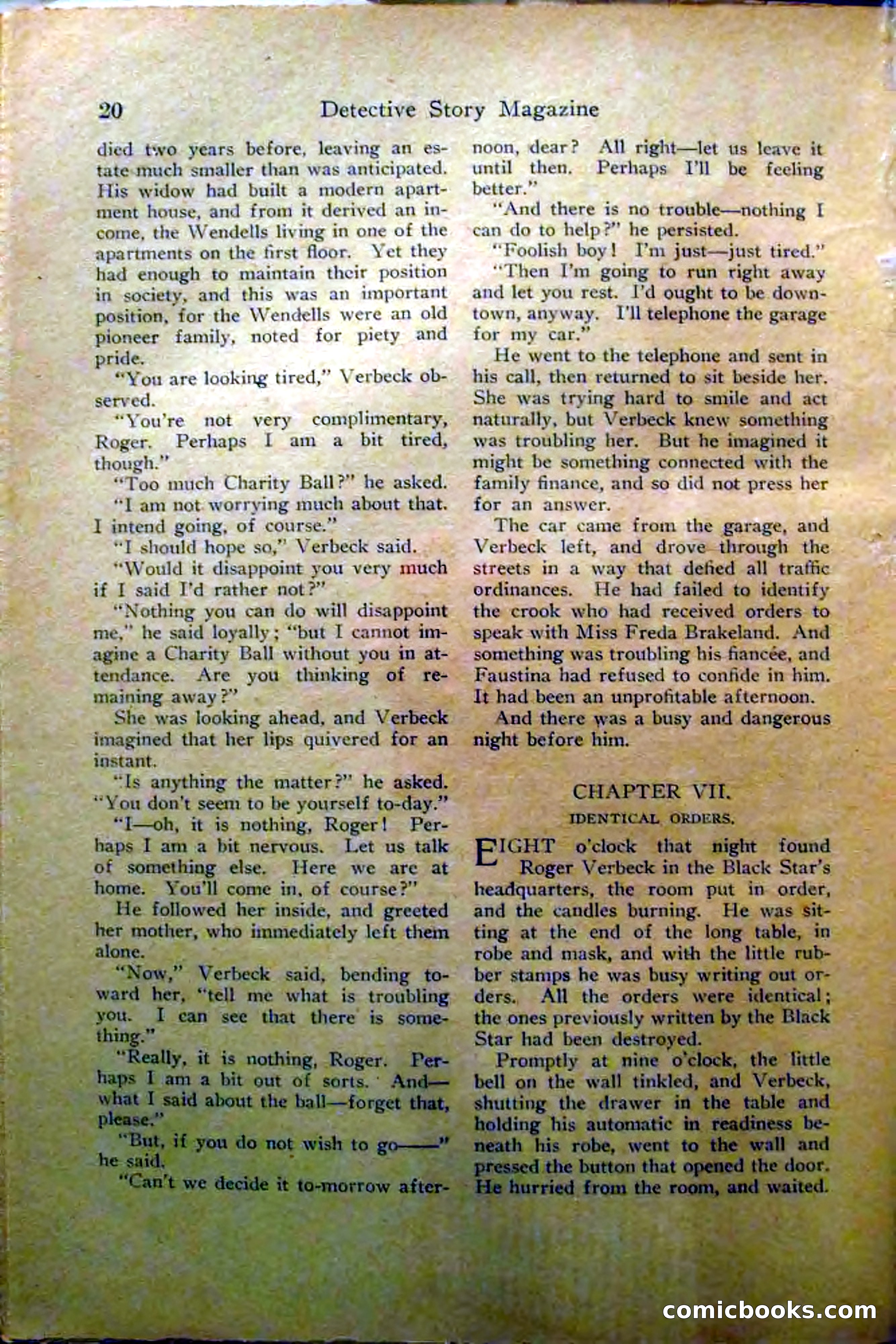 Detective Story Magazine, Vol. 2, No. 5 — page 22 of 132