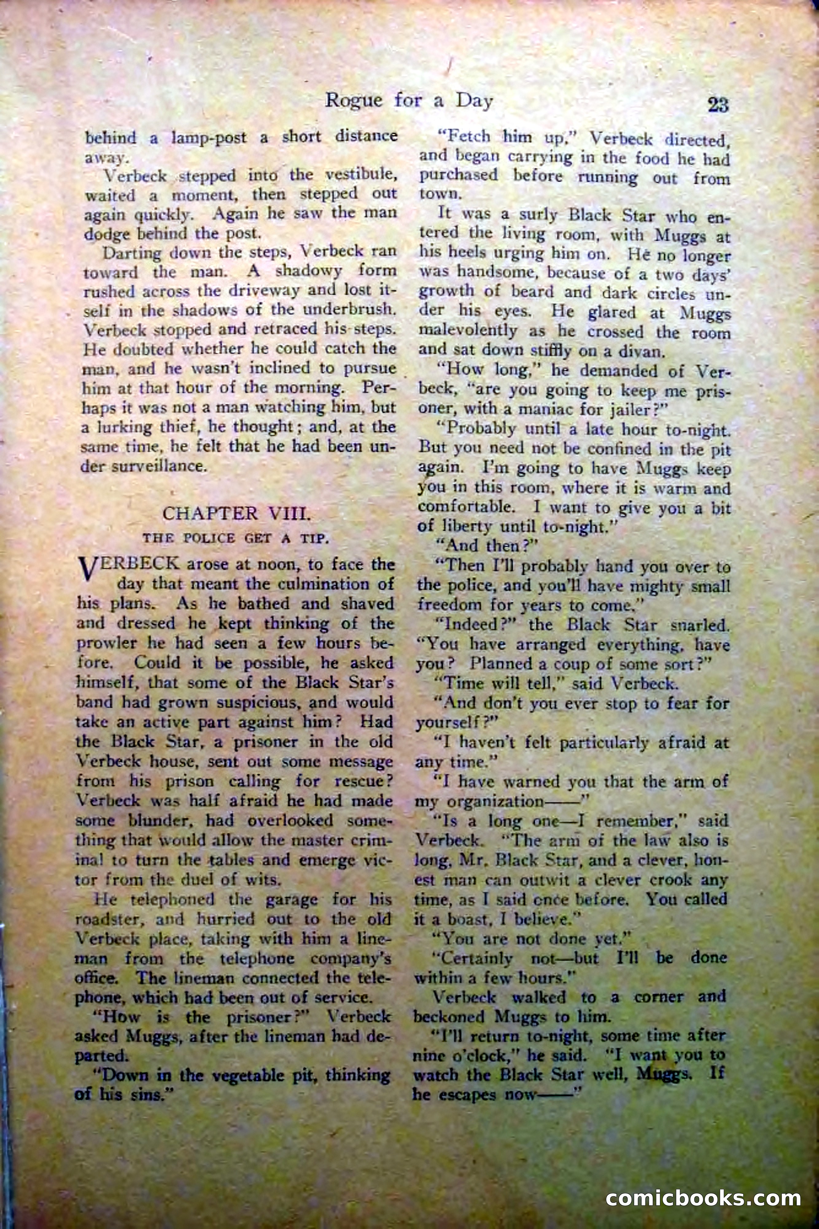 Detective Story Magazine, Vol. 2, No. 5 — page 25 of 132