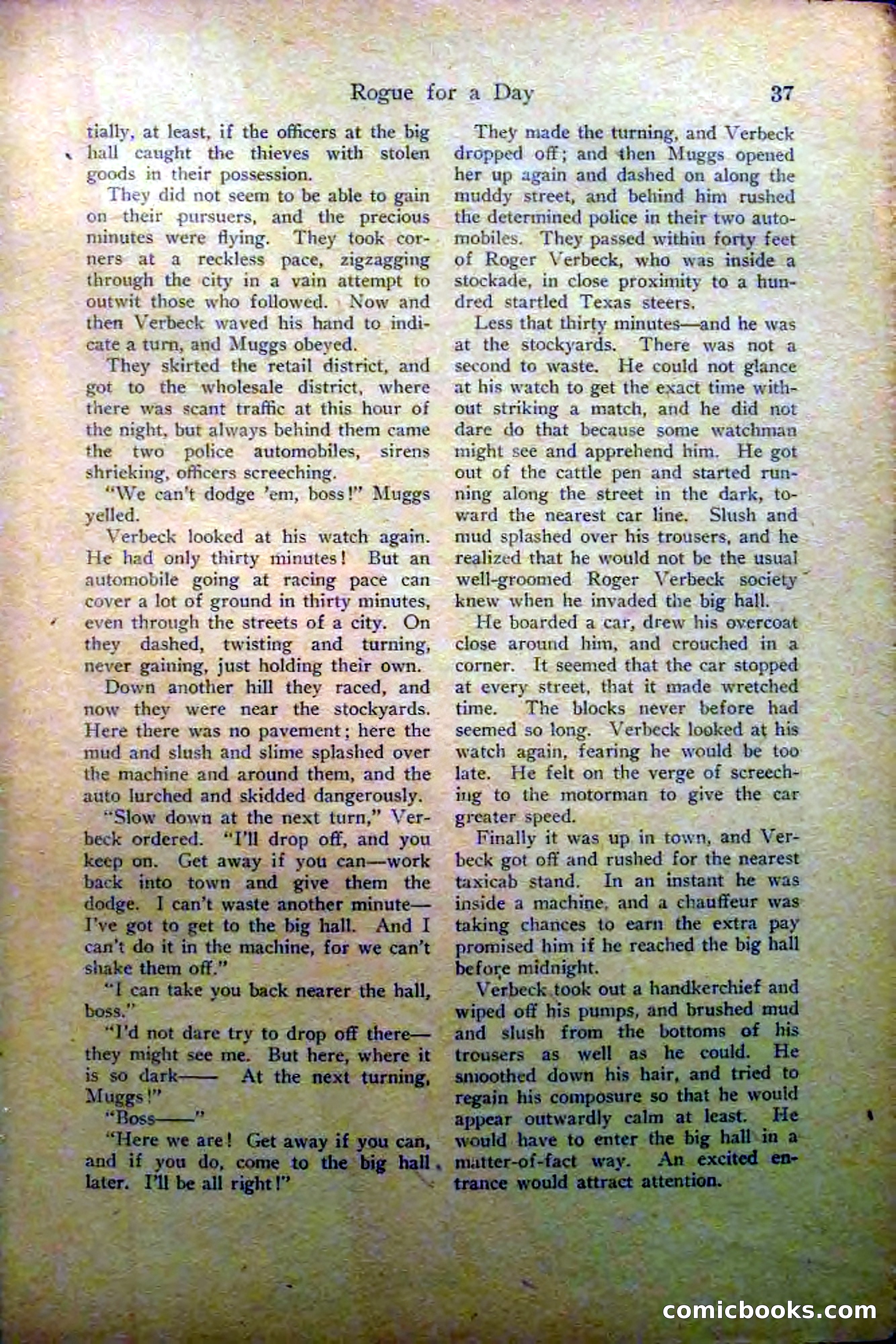 Detective Story Magazine, Vol. 2, No. 5 — page 39 of 132