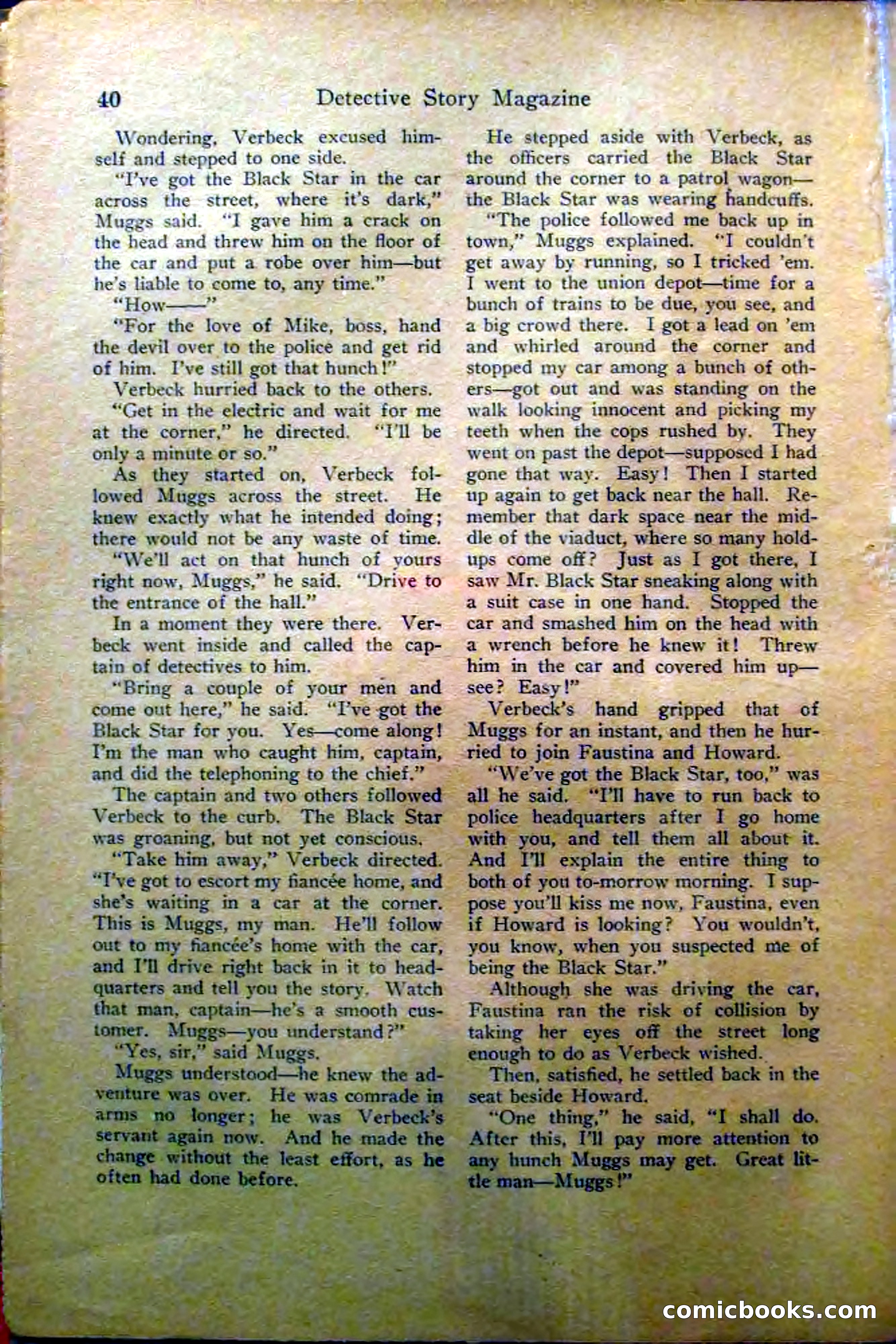Detective Story Magazine, Vol. 2, No. 5 — page 42 of 132