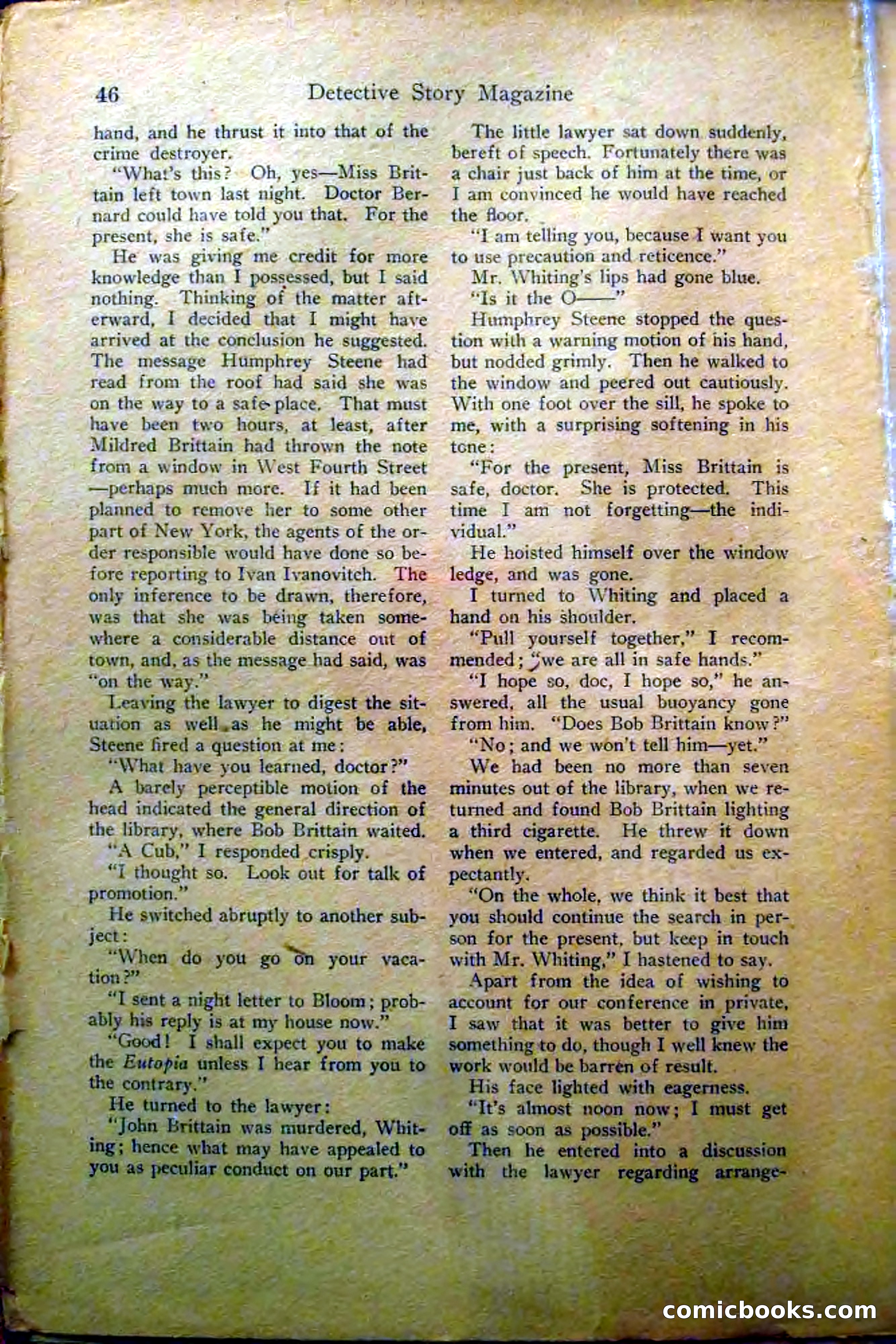 Detective Story Magazine, Vol. 2, No. 5 — page 48 of 132