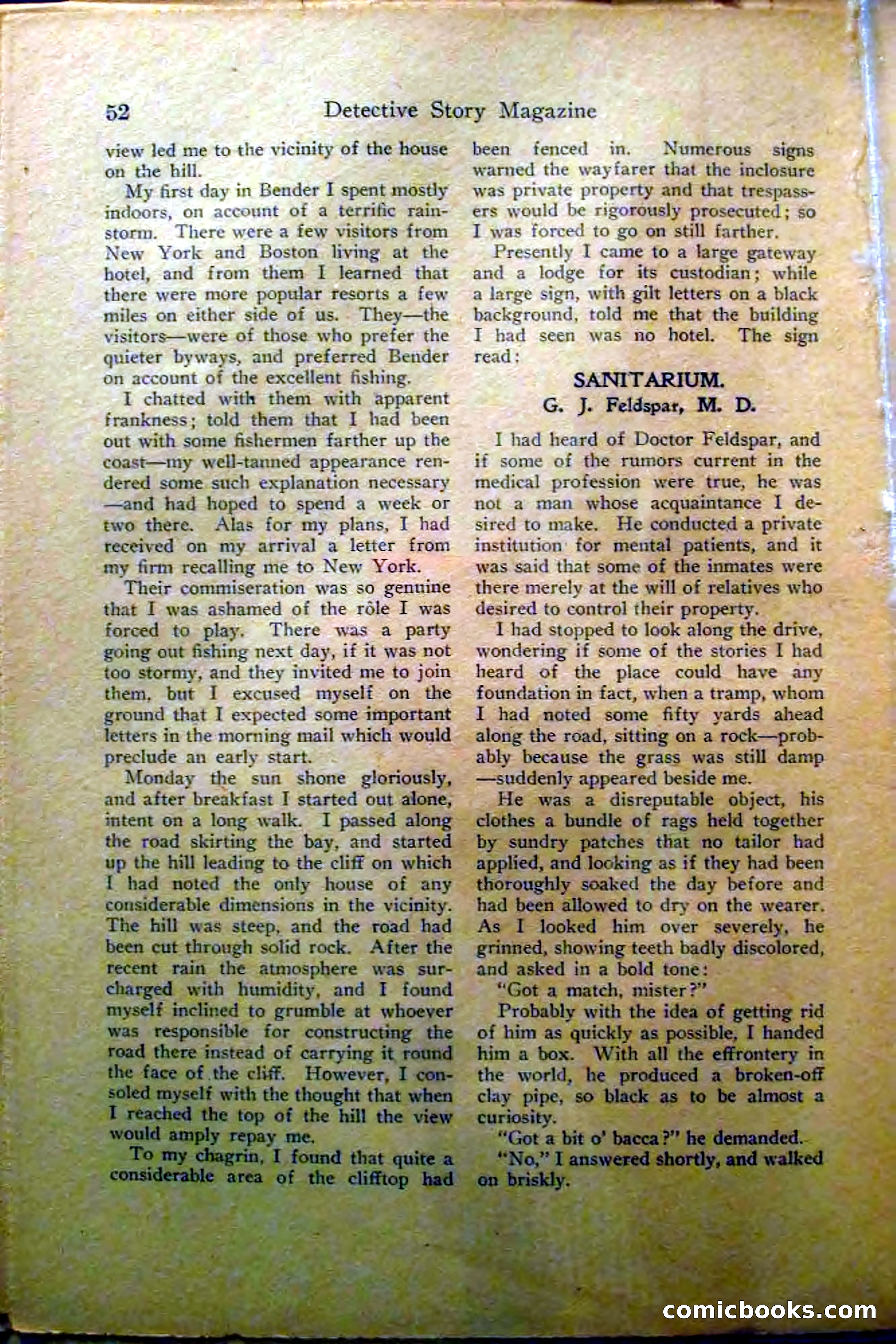 Detective Story Magazine, Vol. 2, No. 5 — page 54 of 132