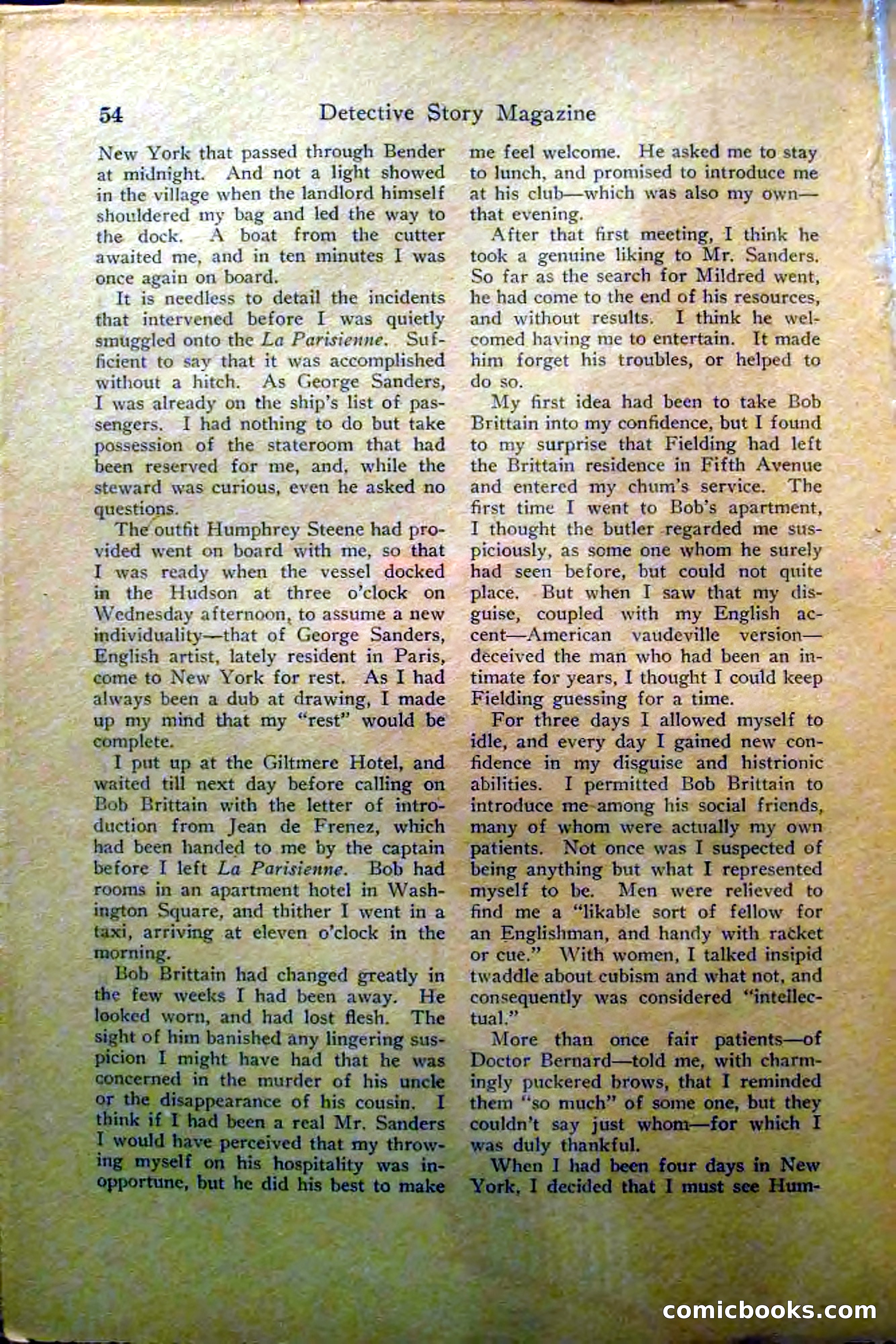 Detective Story Magazine, Vol. 2, No. 5 — page 56 of 132