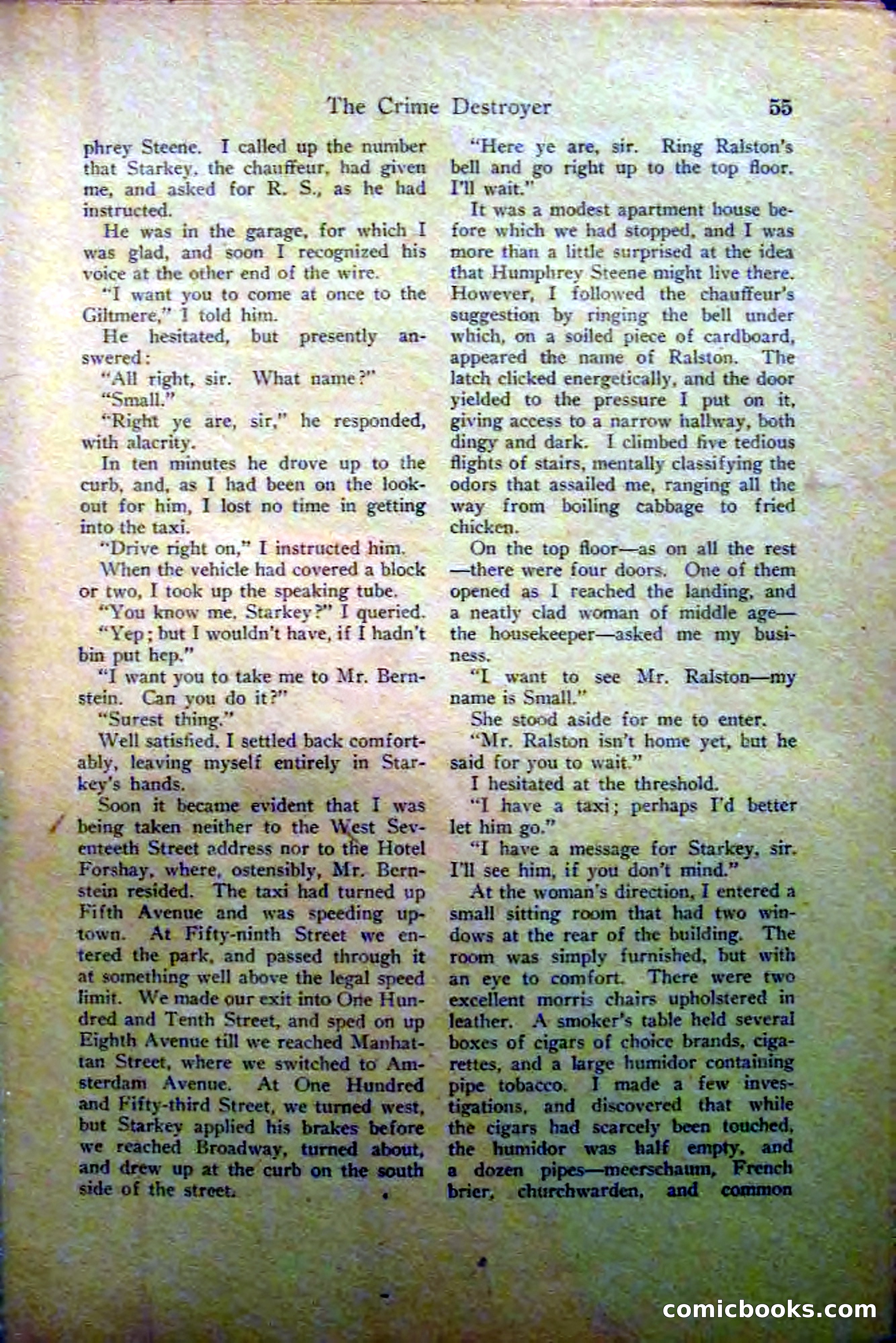 Detective Story Magazine, Vol. 2, No. 5 — page 57 of 132