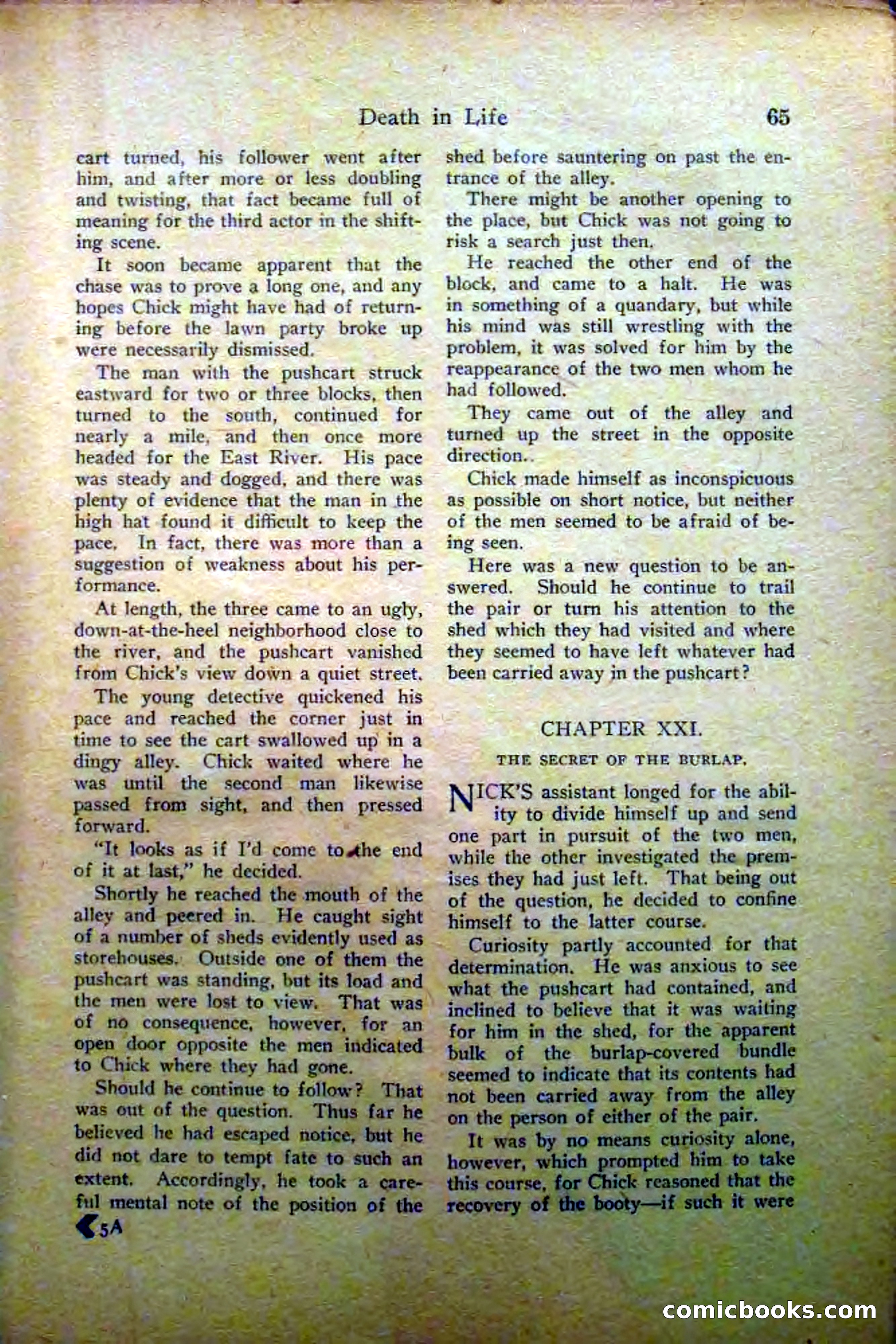 Detective Story Magazine, Vol. 2, No. 5 — page 67 of 132
