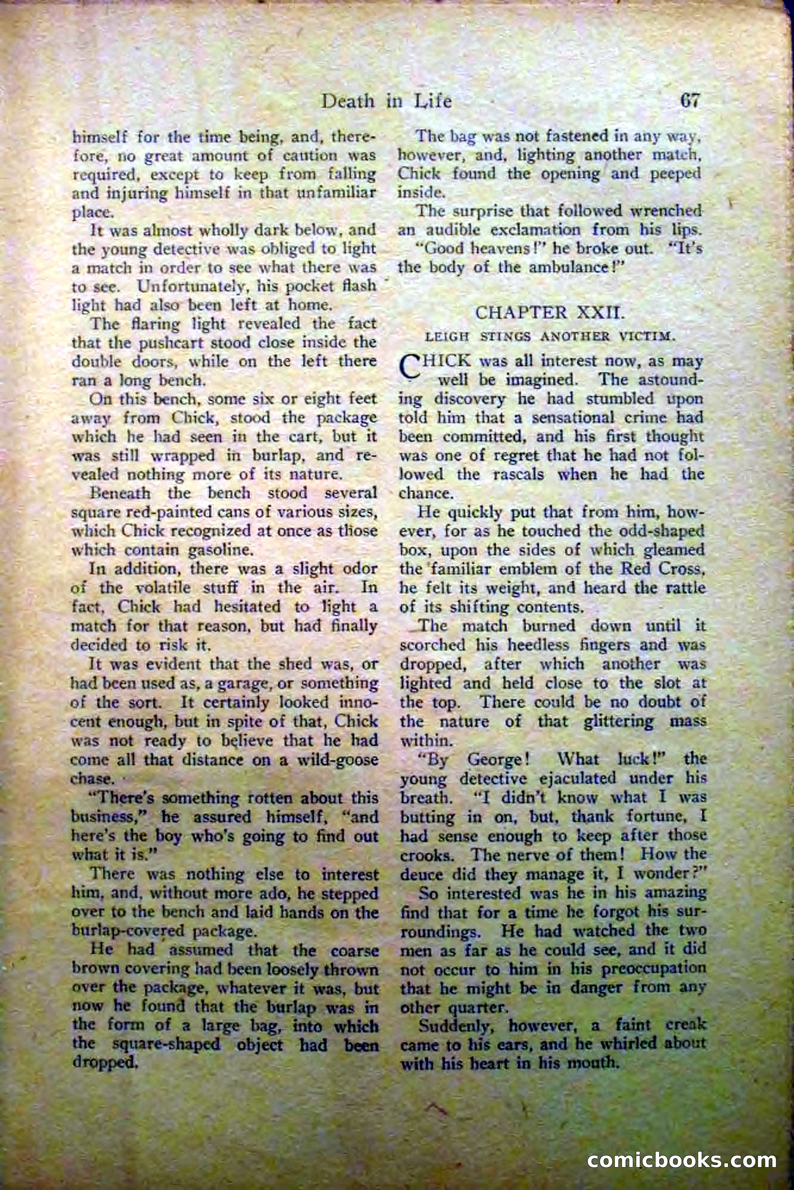 Detective Story Magazine, Vol. 2, No. 5 — page 69 of 132