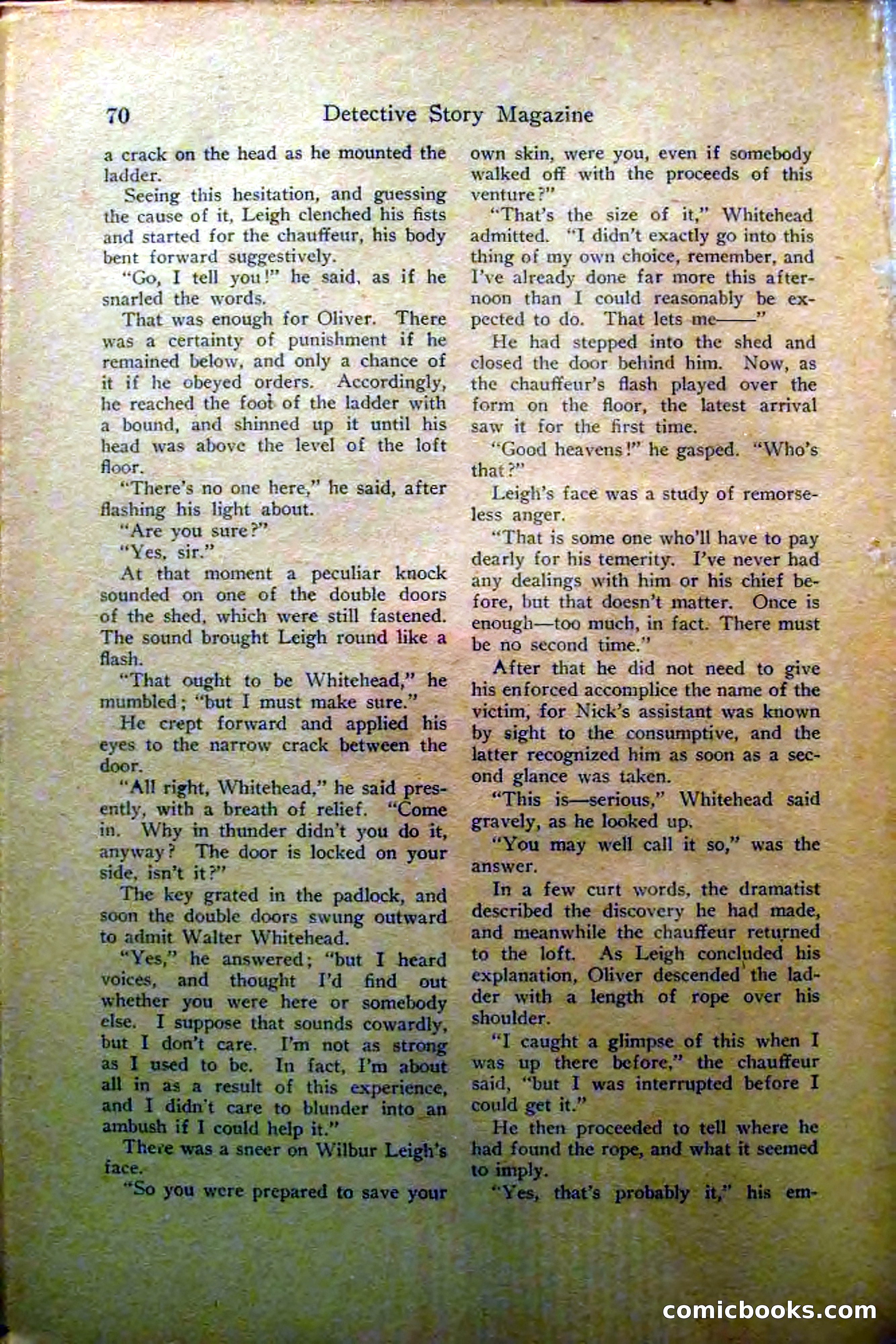 Detective Story Magazine, Vol. 2, No. 5 — page 72 of 132