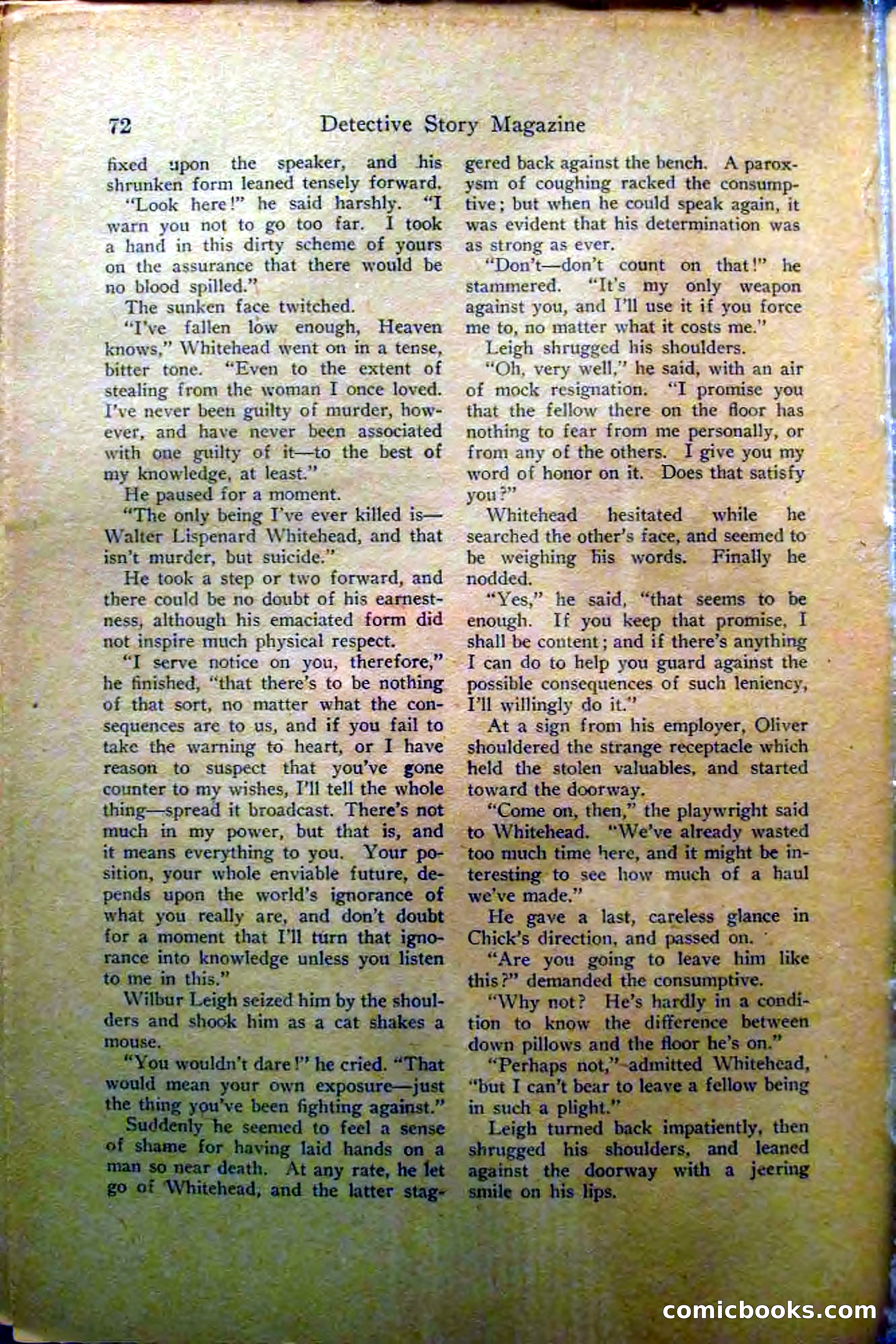 Detective Story Magazine, Vol. 2, No. 5 — page 74 of 132