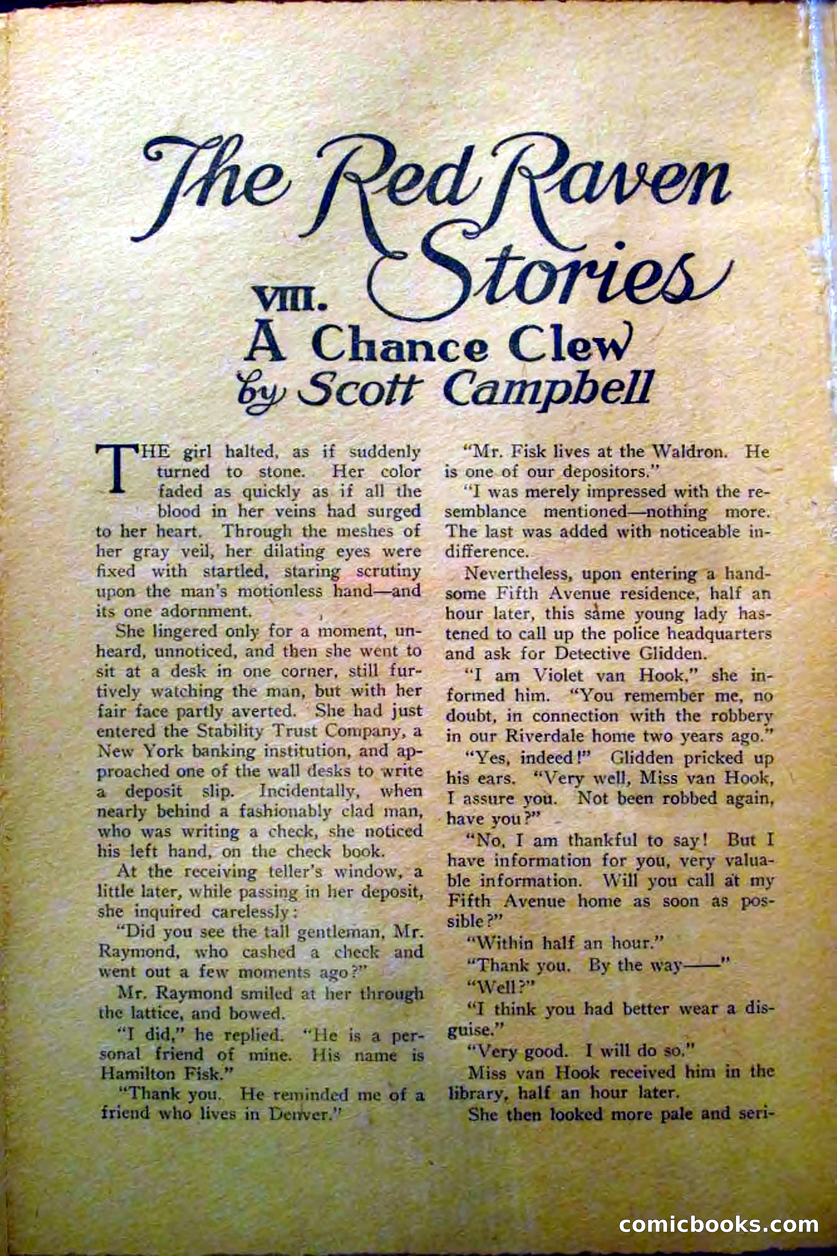 Detective Story Magazine, Vol. 2, No. 5 — page 82 of 132