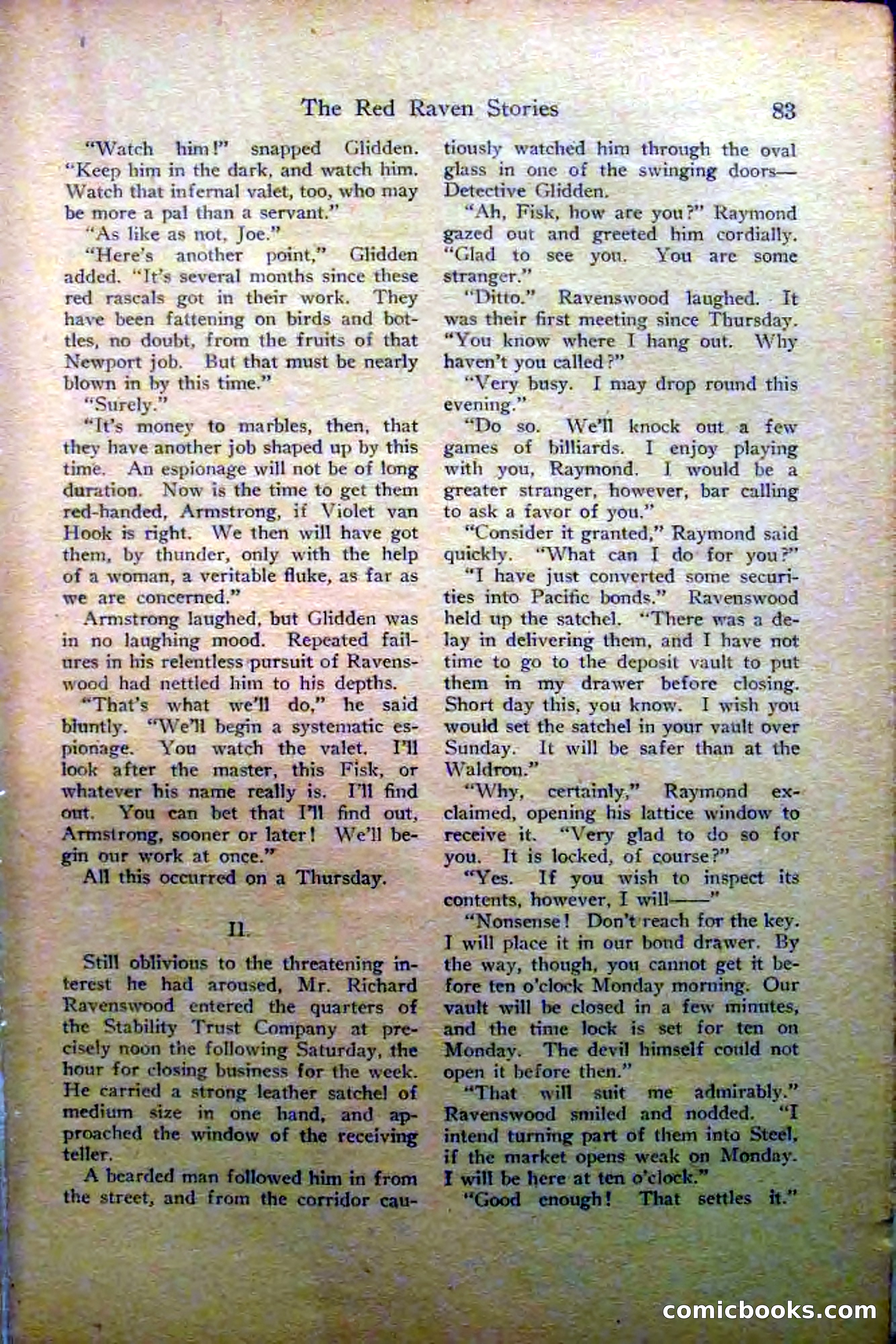 Detective Story Magazine, Vol. 2, No. 5 — page 85 of 132