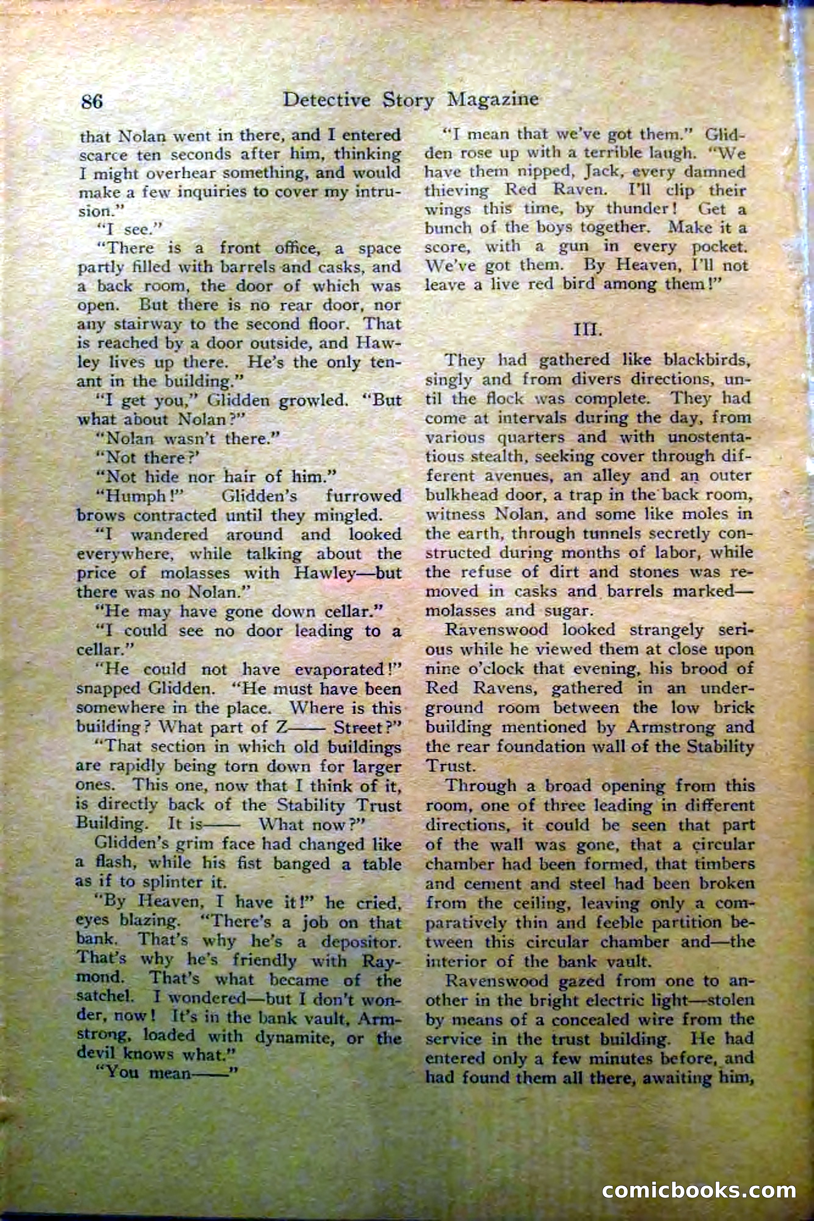 Detective Story Magazine, Vol. 2, No. 5 — page 88 of 132