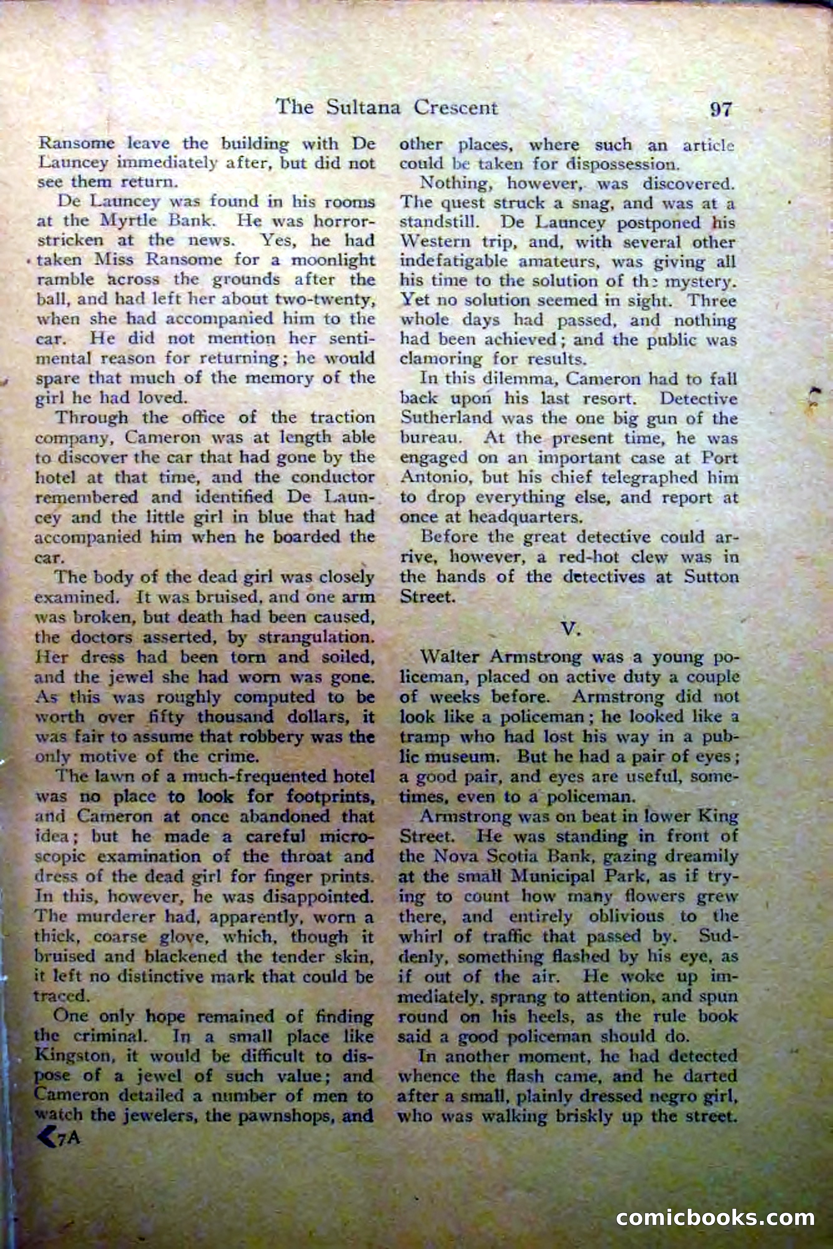 Detective Story Magazine, Vol. 2, No. 5 — page 99 of 132