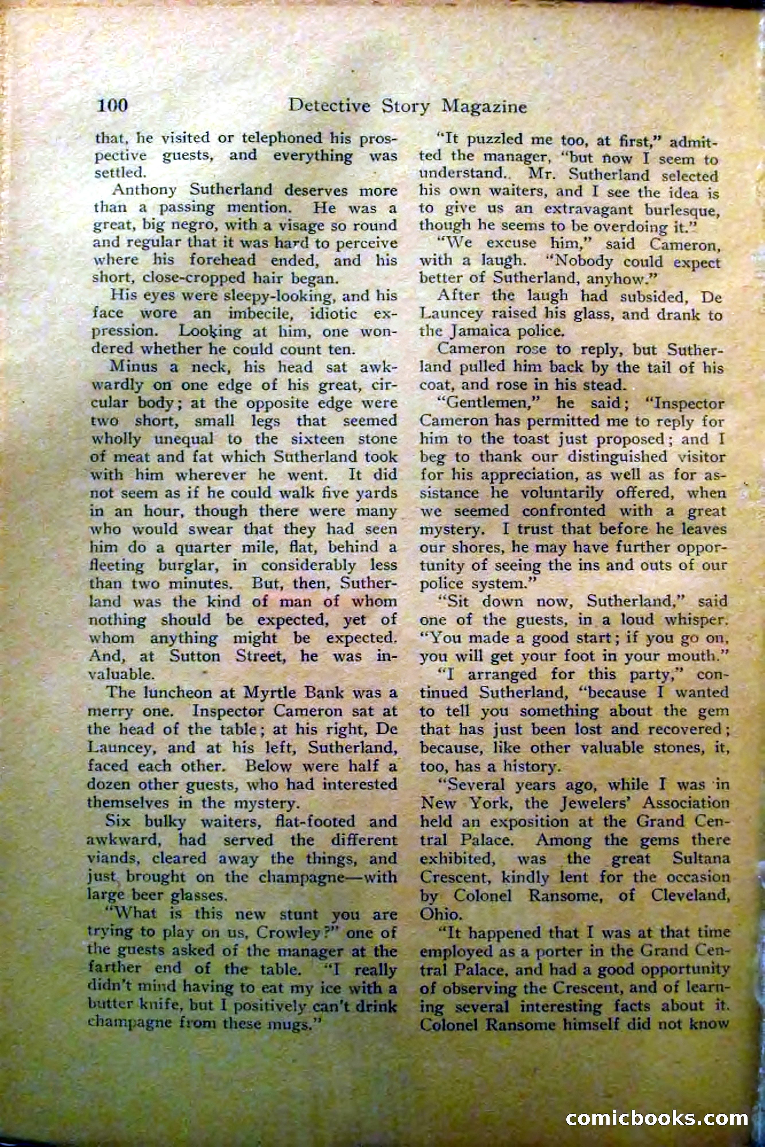 Detective Story Magazine, Vol. 2, No. 5 — page 102 of 132