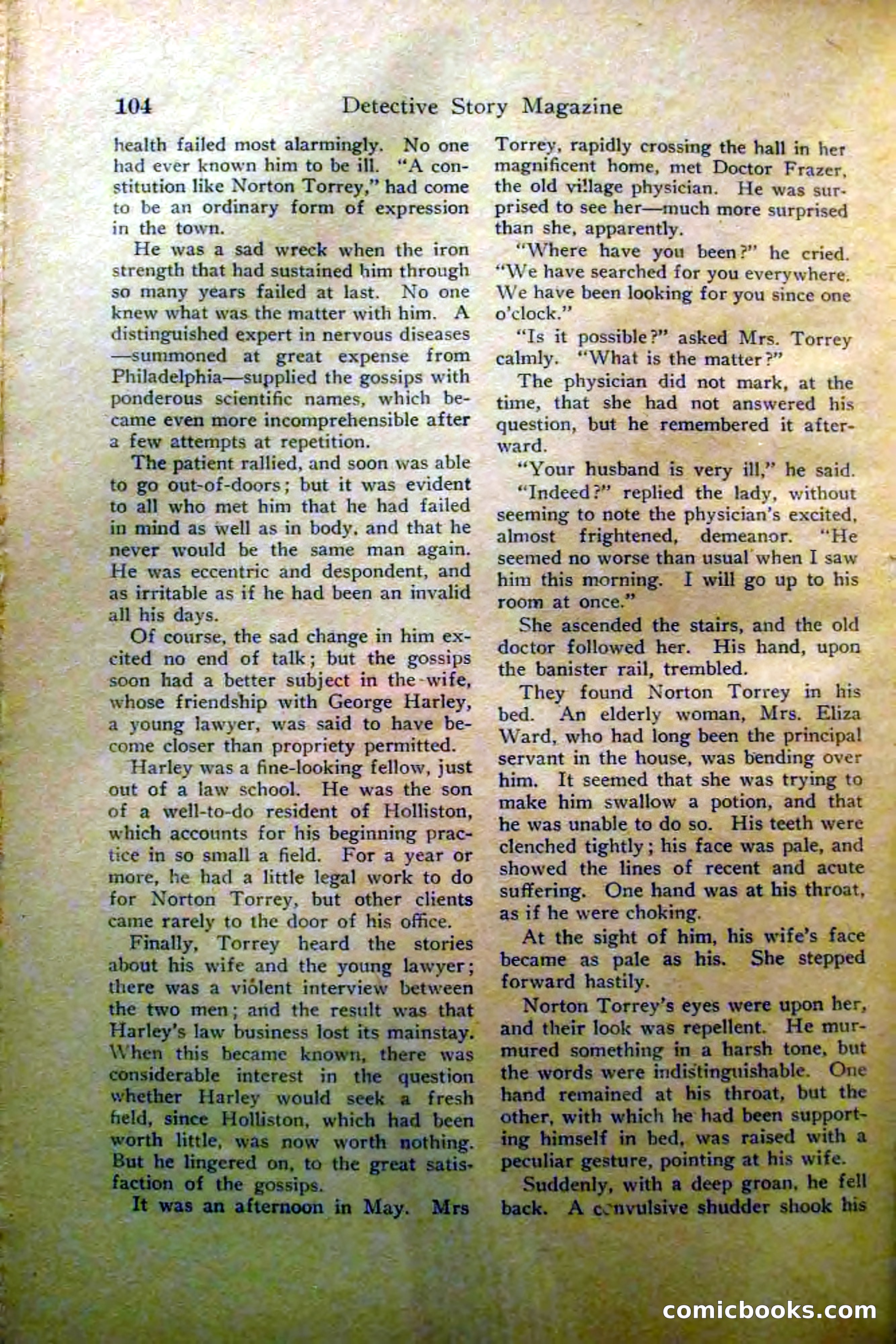 Detective Story Magazine, Vol. 2, No. 5 — page 106 of 132